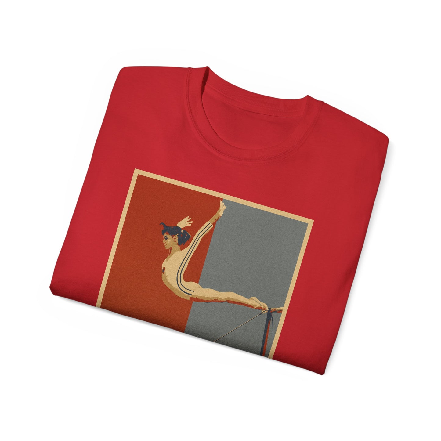 Nadia Comăneci Flying T-Shirt