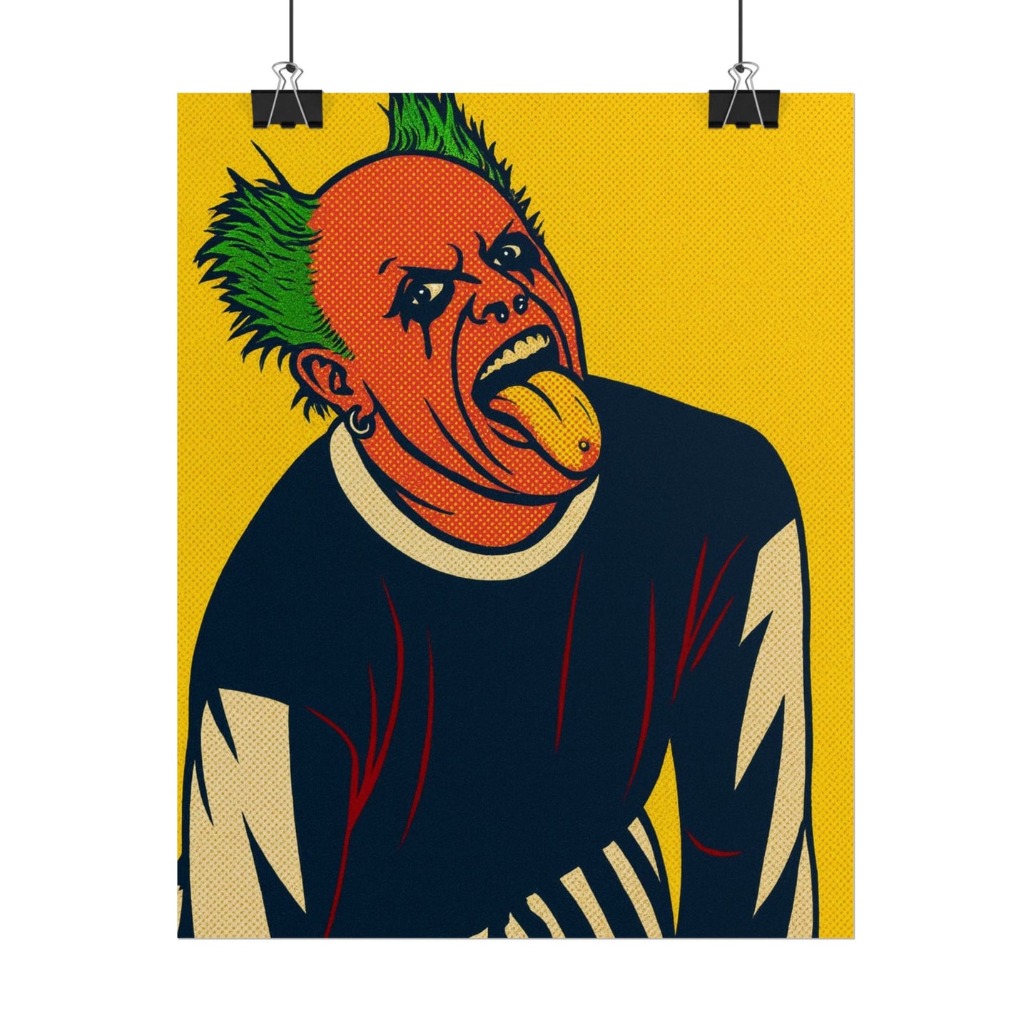 Keith Flint Prodigy Pop Art Poster