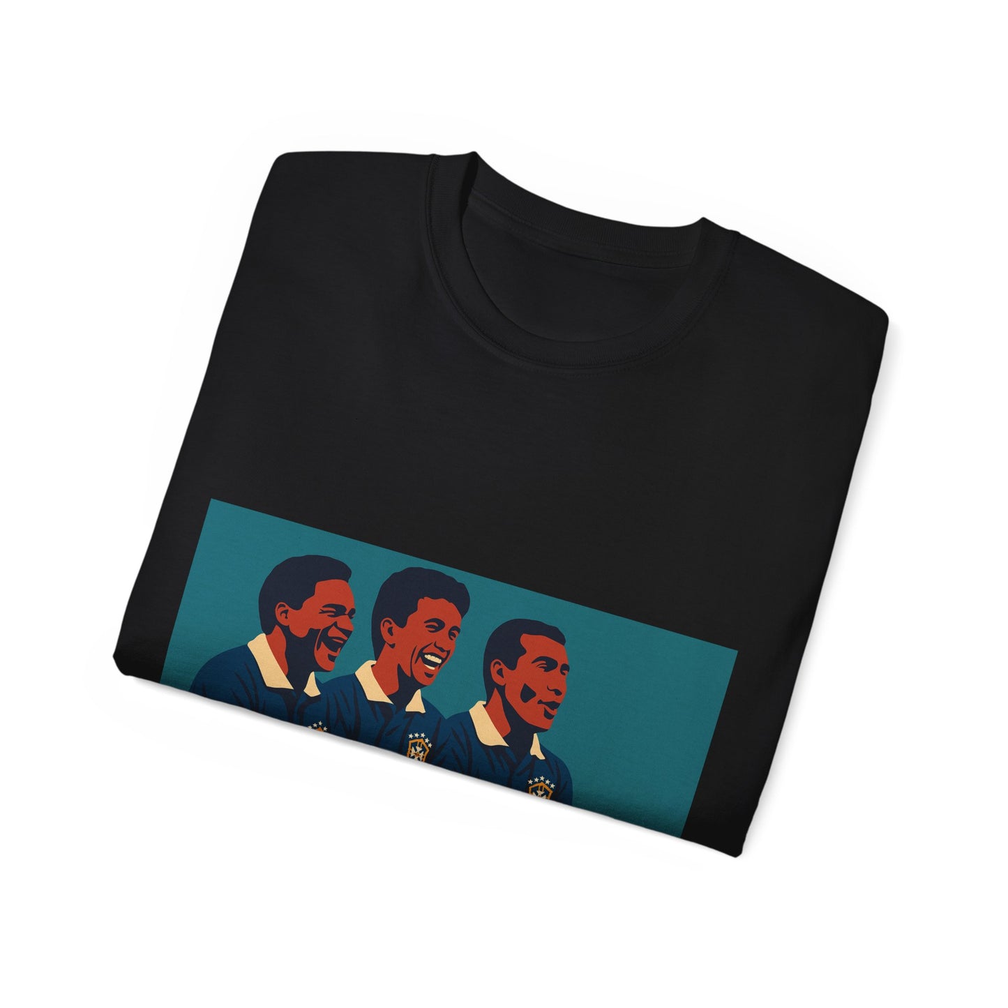 Rocking The Baby T-Shirt Brazil Players Bebeto Romario