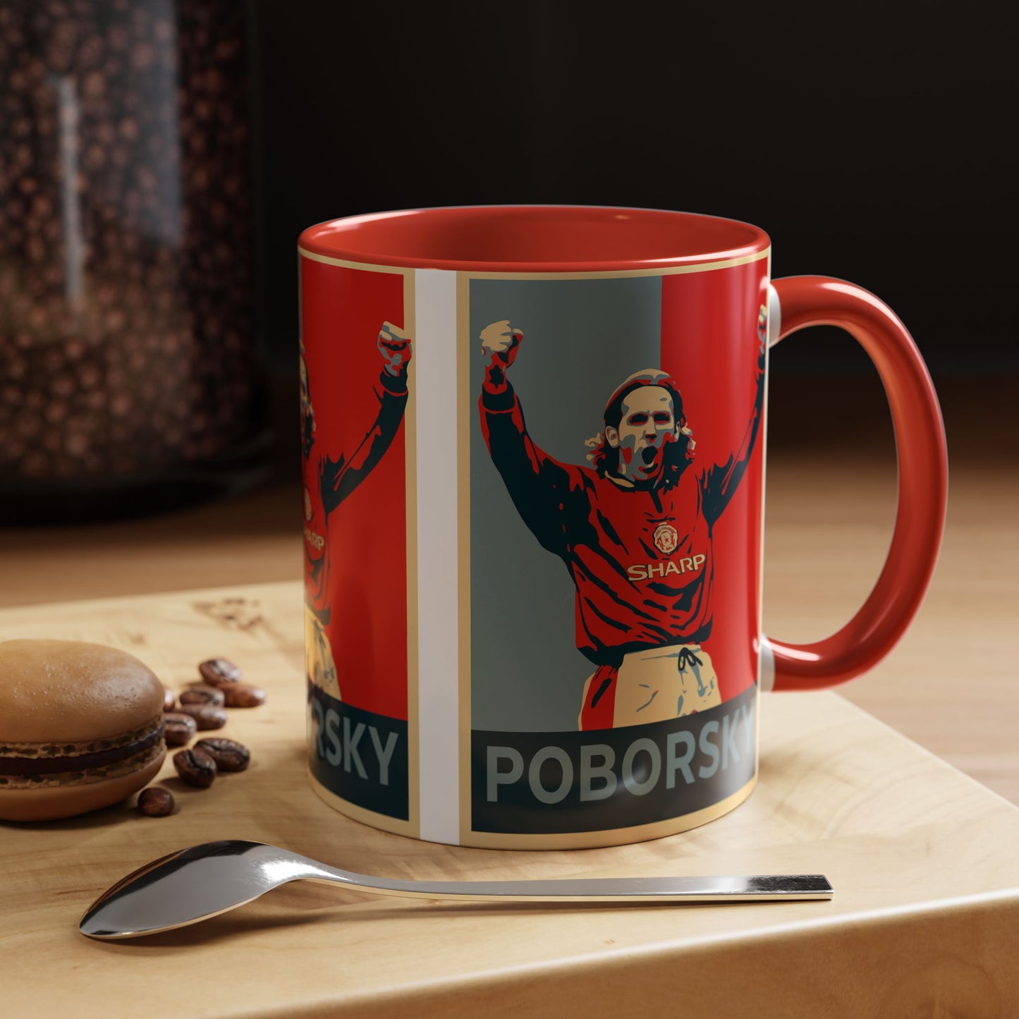 Karel Poborsky Hope Mug - Manchester United