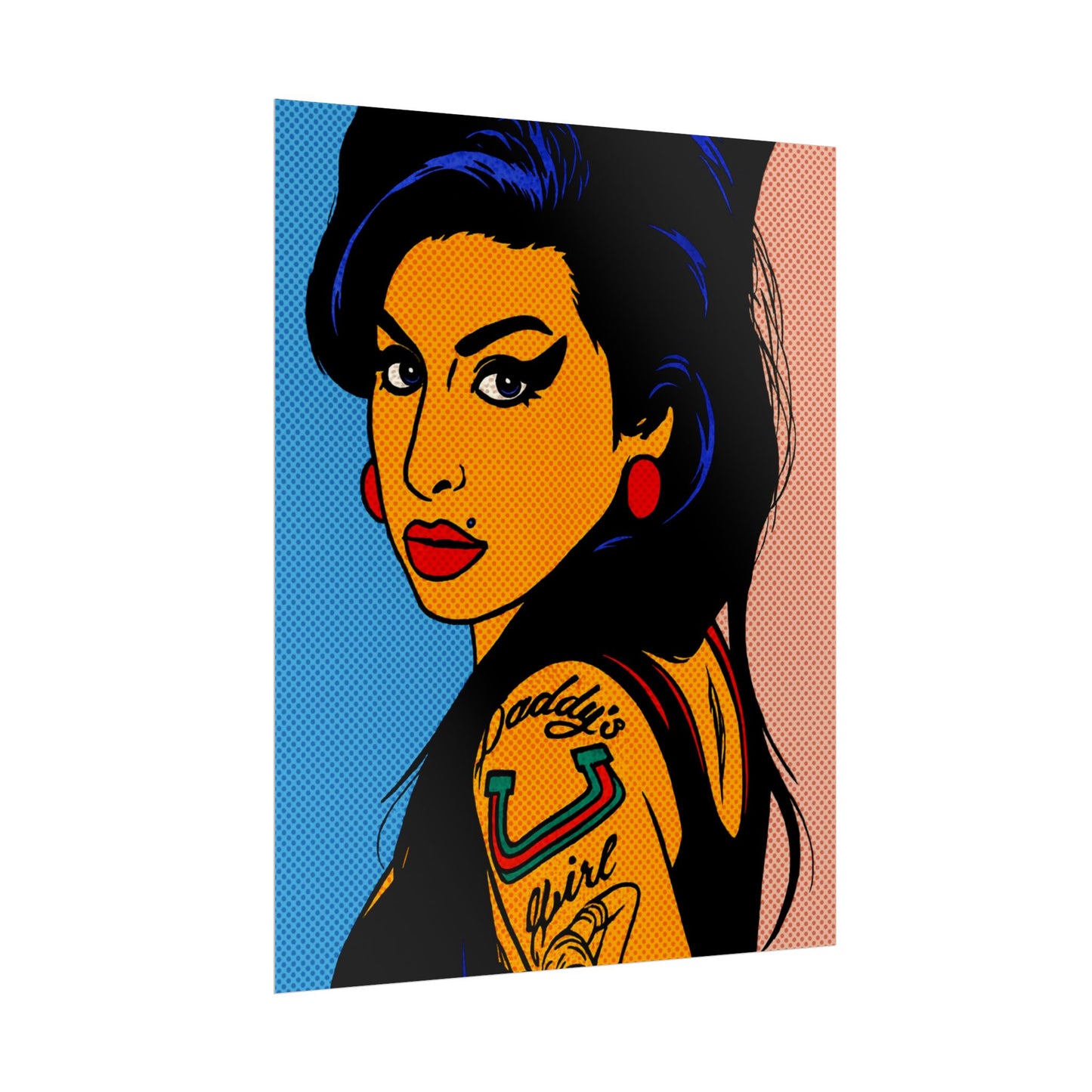 Amy Winehouse Pop Art Poster