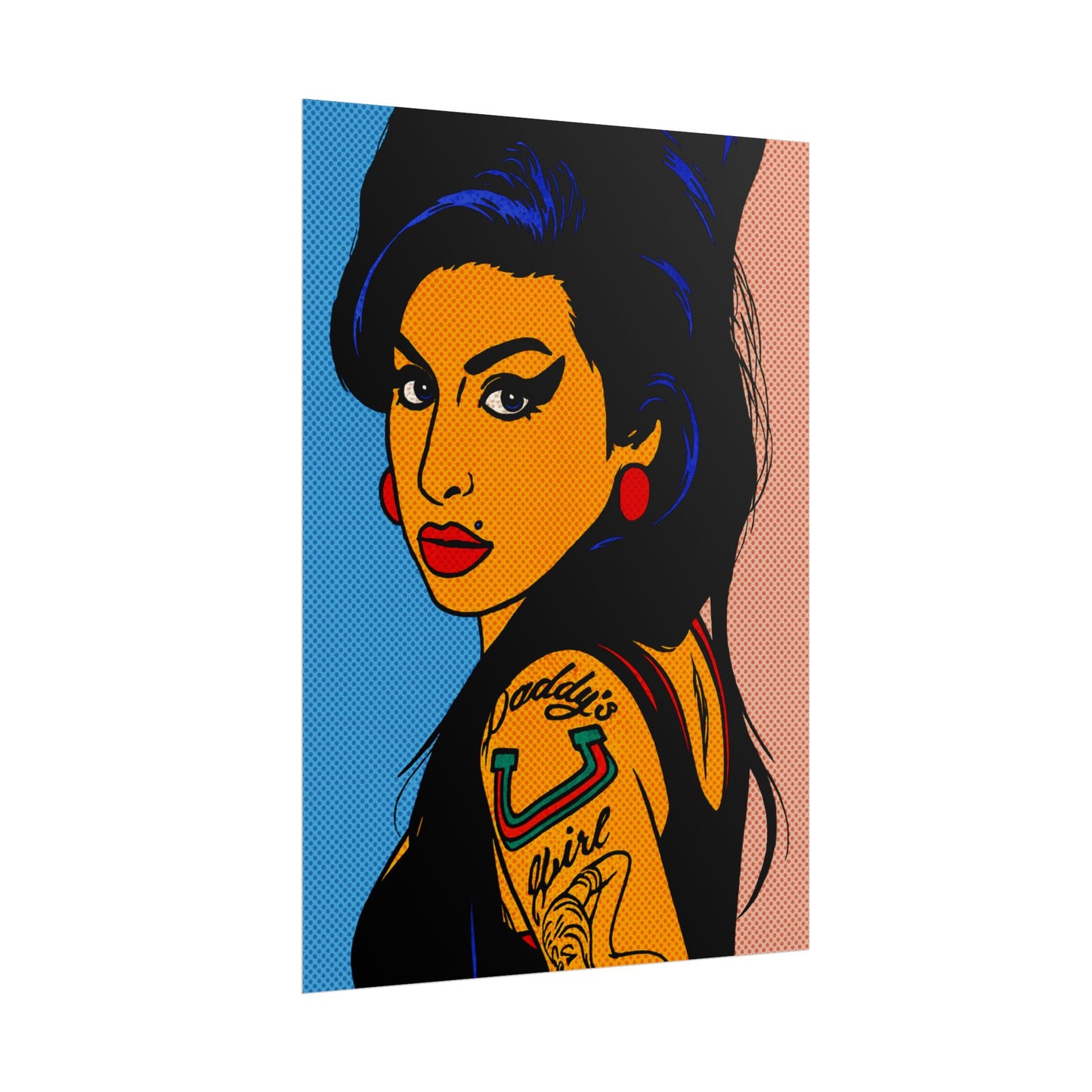 Amy Winehouse Pop Art Poster