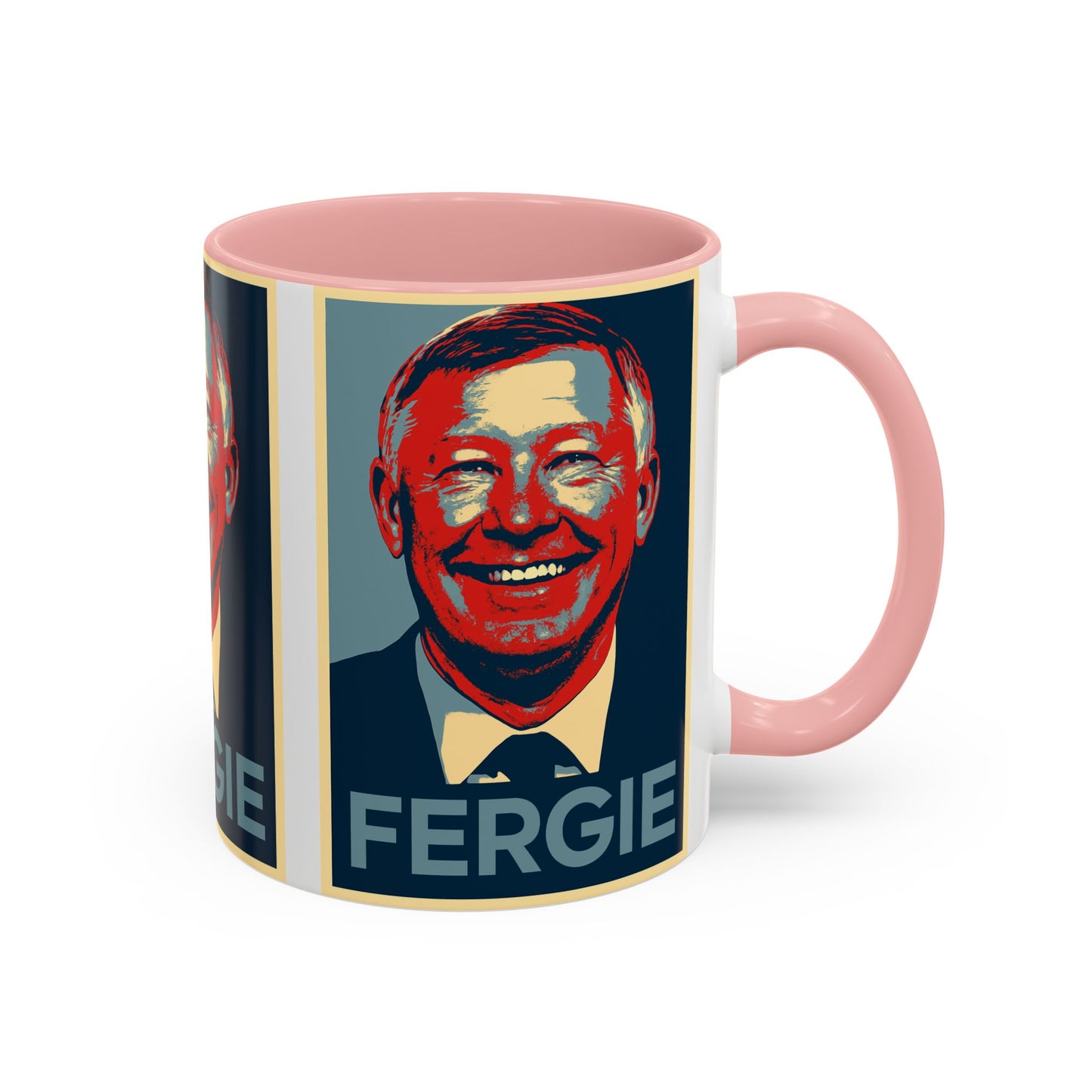 Alex Ferguson Hope Poster Mug - Manchester United