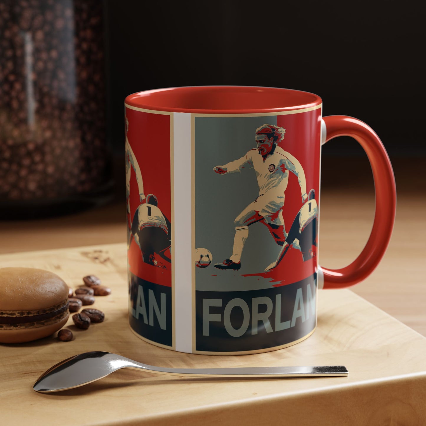 Diego Forlan Liverpool Goal Mug - Manchester United