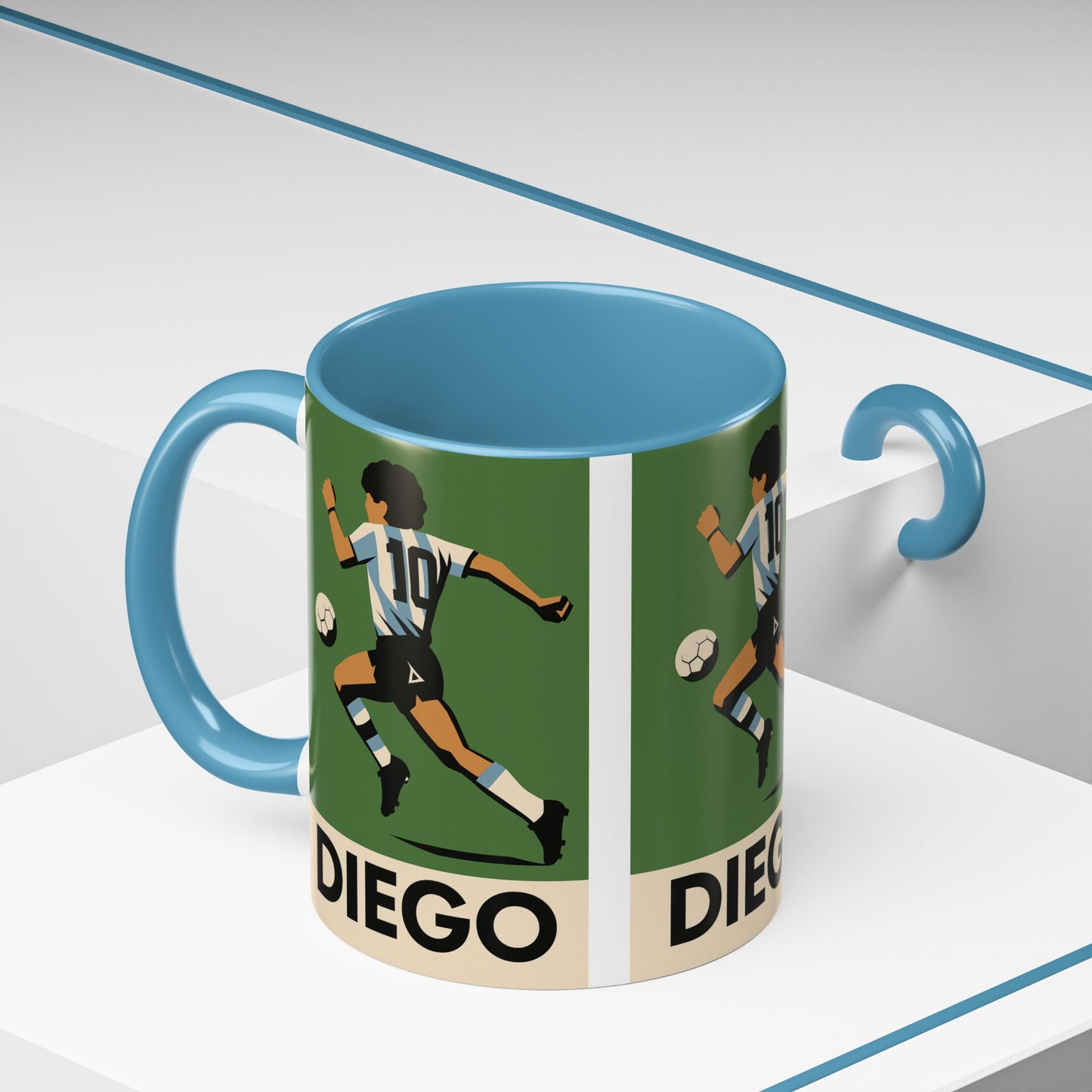 Diego Maradona Gliding Mug - Argentina