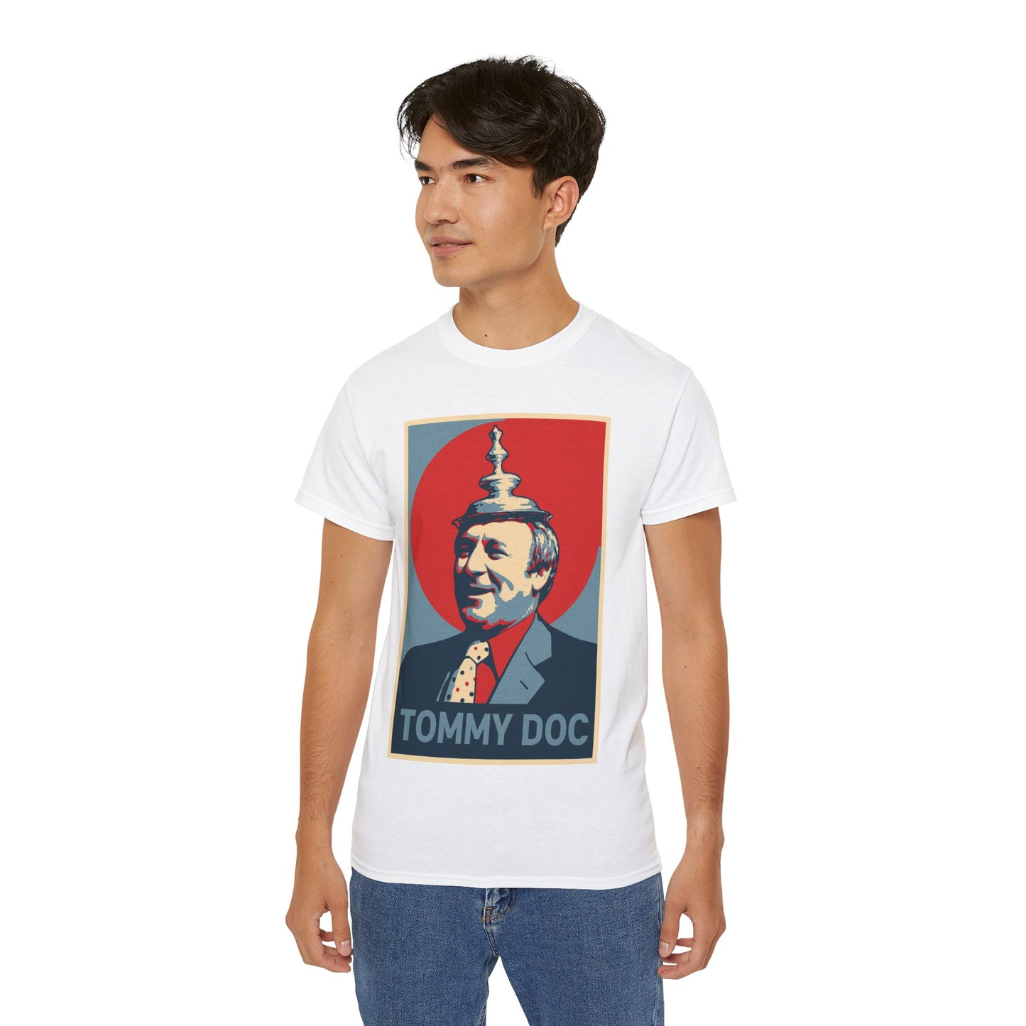 Tommy Docherty Hope Poster T-Shirt - Manchester United