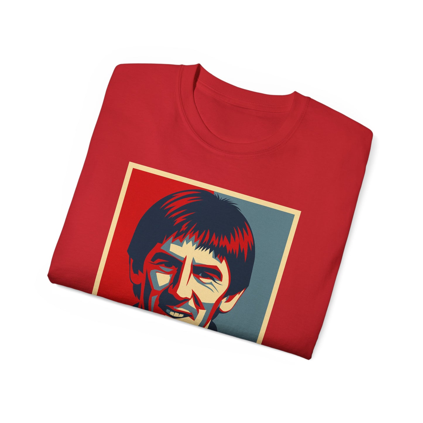 Peter Beardsley Hope Poster T-Shirt - Newcastle United