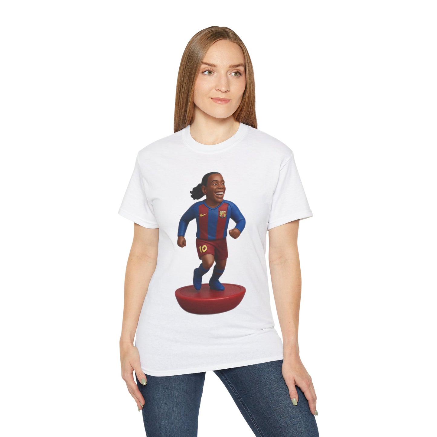 Ronaldinho Subbuteo T-Shirt - Barcelona