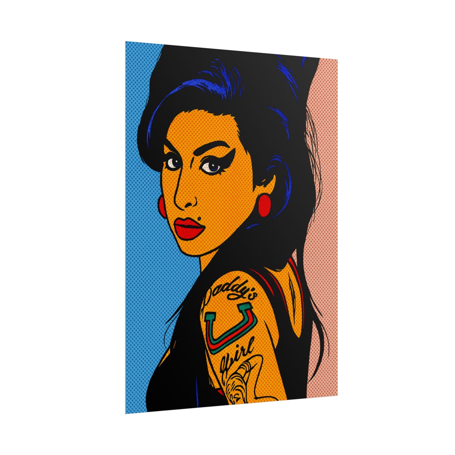 Amy Winehouse Pop Art Poster
