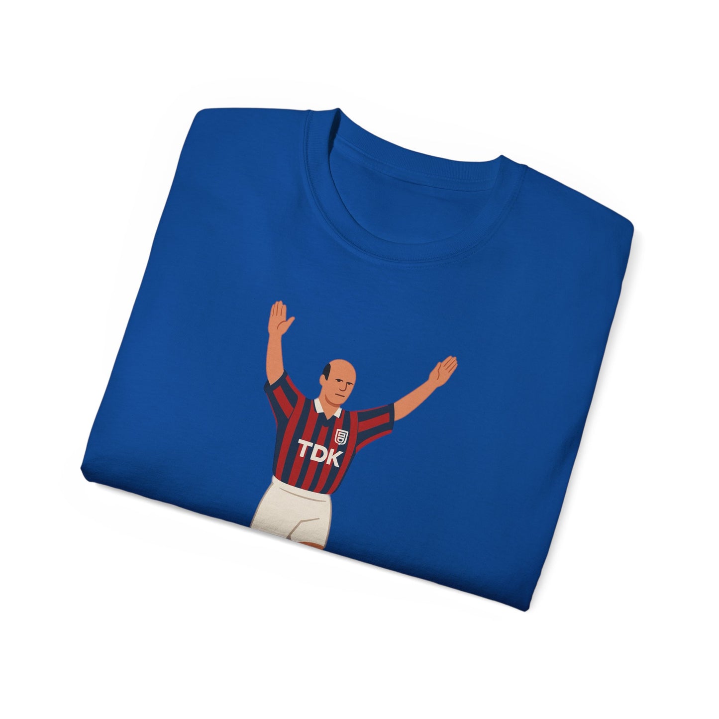 Attilio Lombardo Cartoon Subbuteo T-Shirt - Crystal Palace