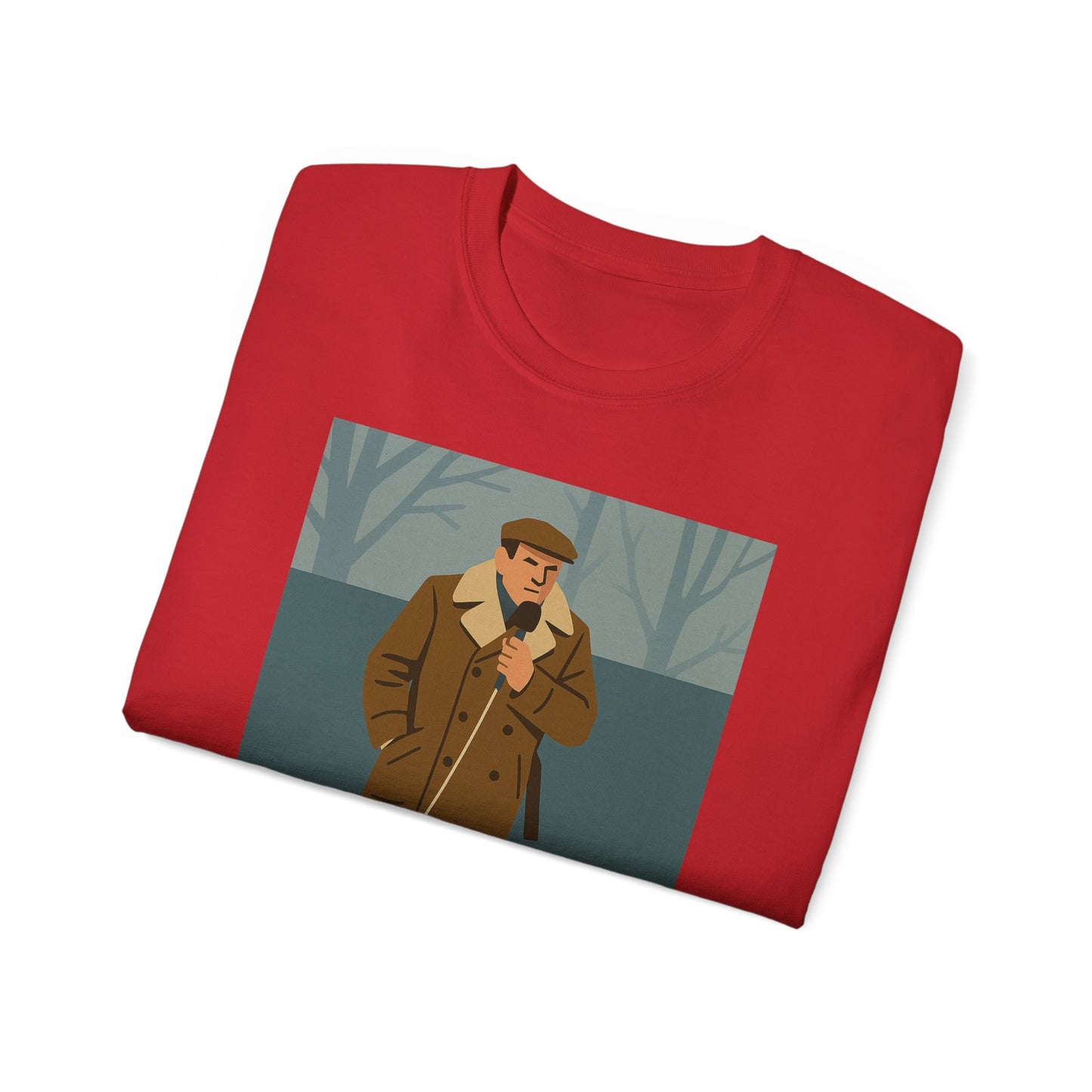 John Motson In The Snow T-Shirt