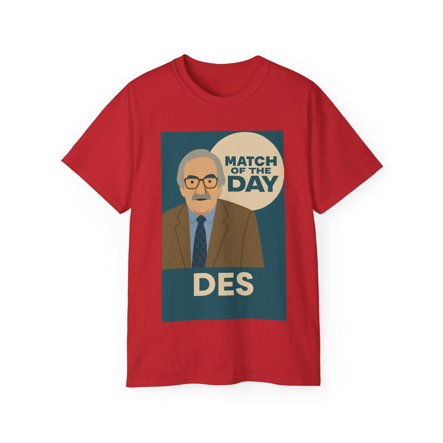 Des Lynam Match of the Day MOTD T-Shirt