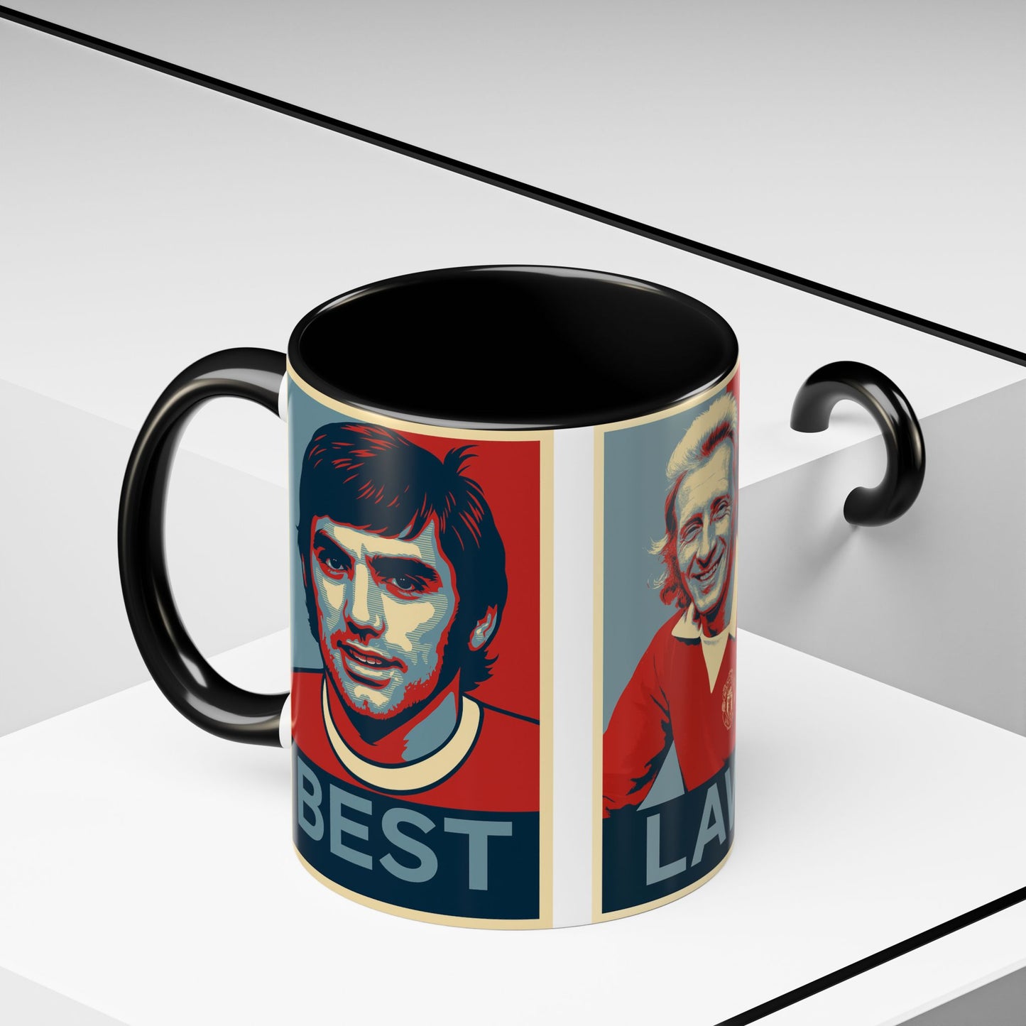 United Trinity Mug - Best Law Charlton - Manchester United