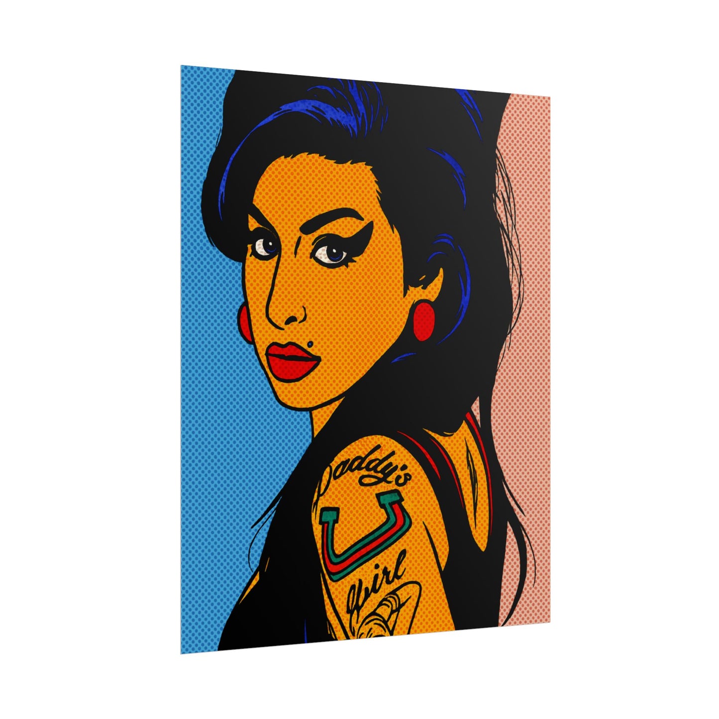Amy Winehouse Pop Art Poster