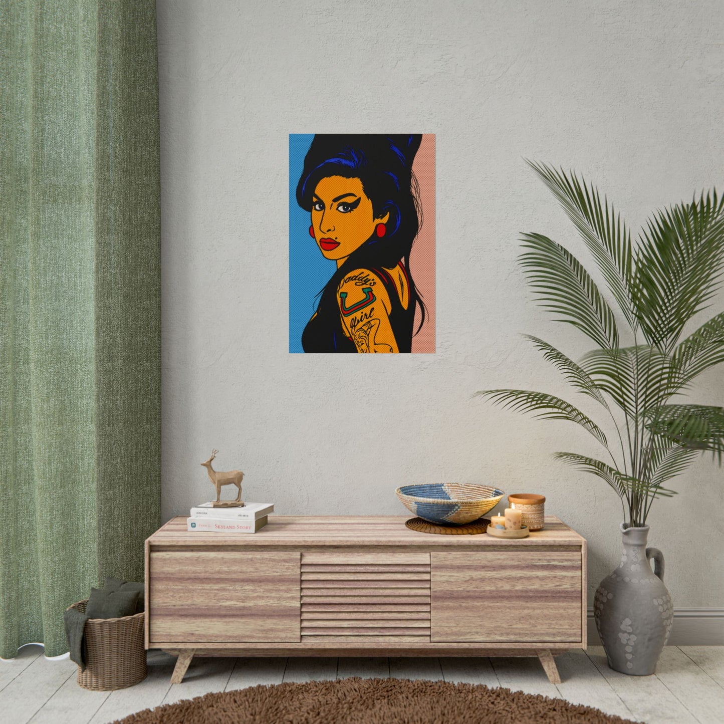 Amy Winehouse Pop Art Poster