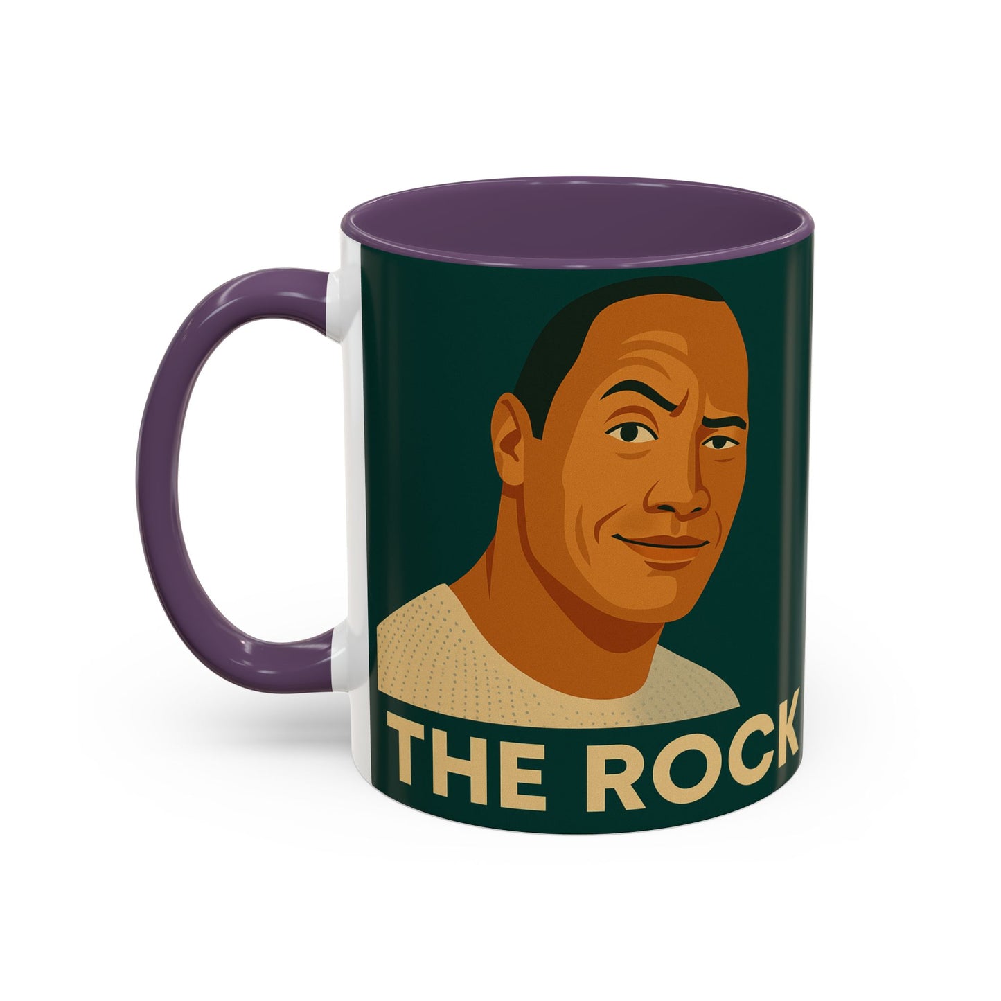The Rock Coffee Mug, Fun Gift for Fans, Unique Home Decor, Inspirational Drinkware, Collector's Item, Birthday or Holiday Gift