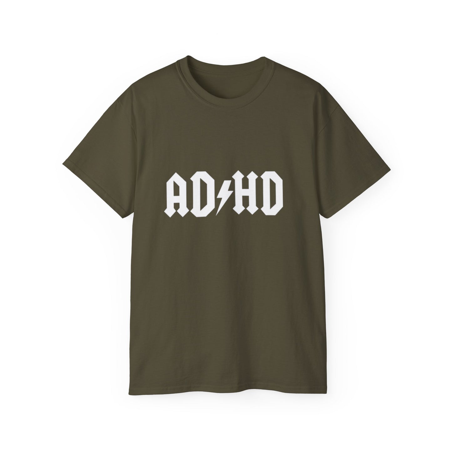 AD/HD White T-Shirt