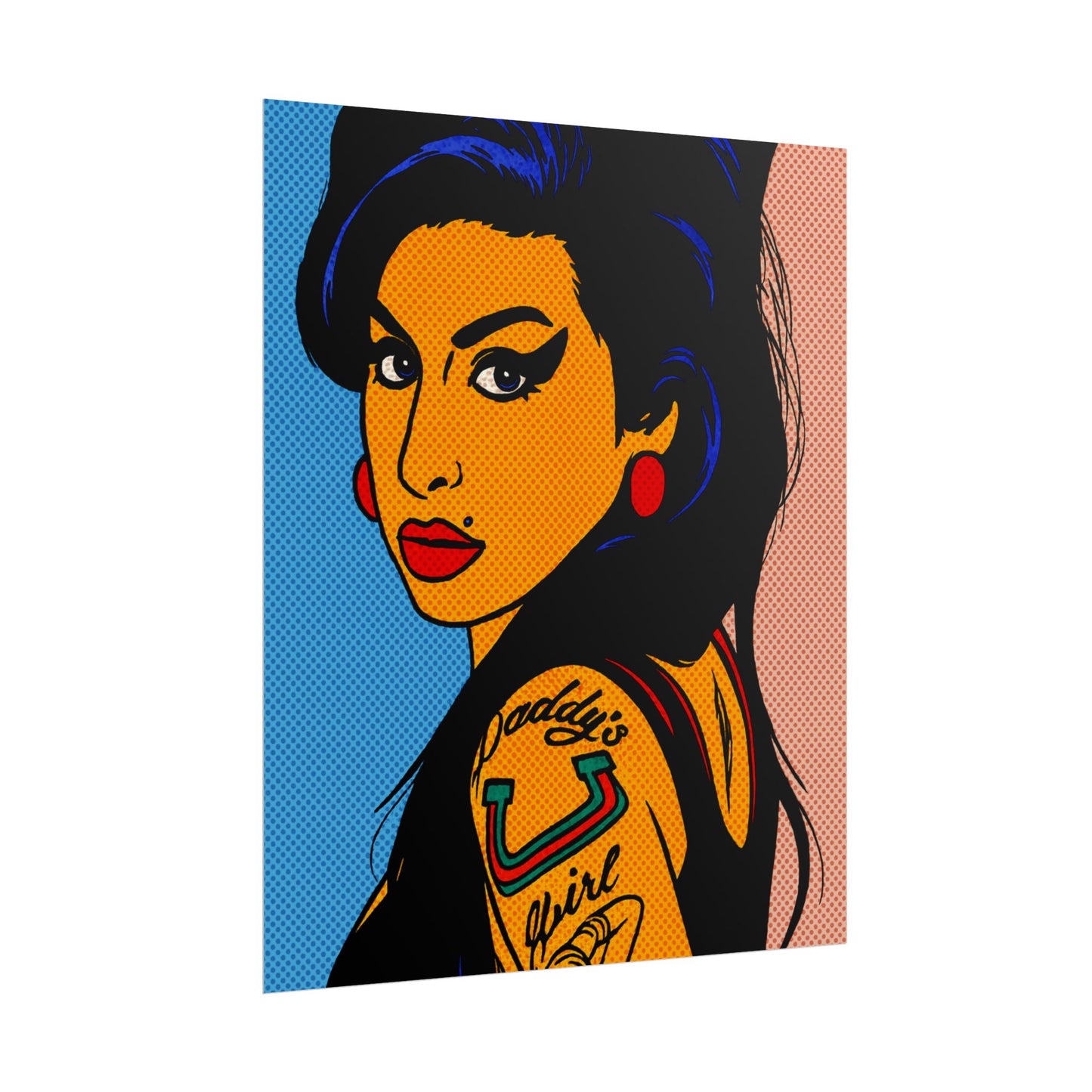 Amy Winehouse Pop Art Poster
