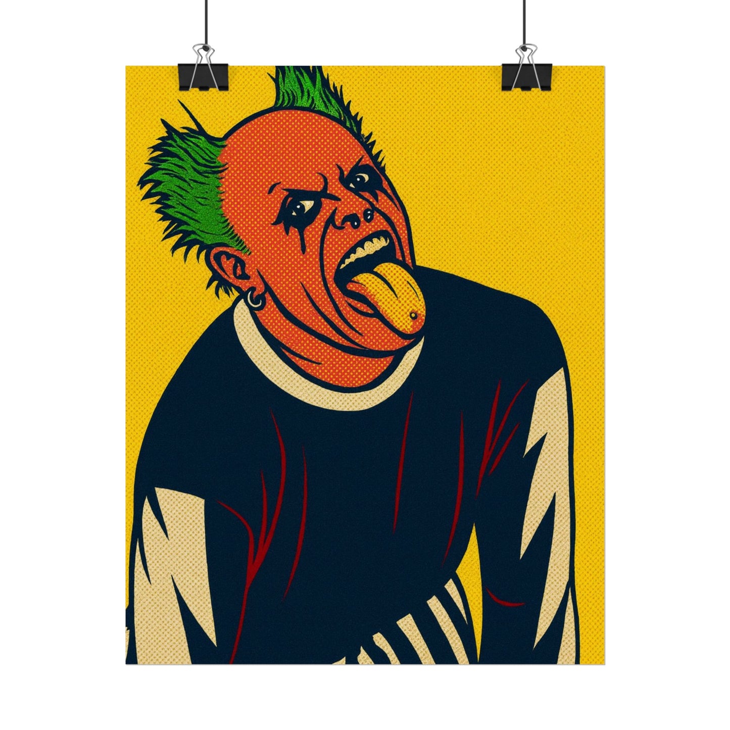 Keith Flint Prodigy Pop Art Poster