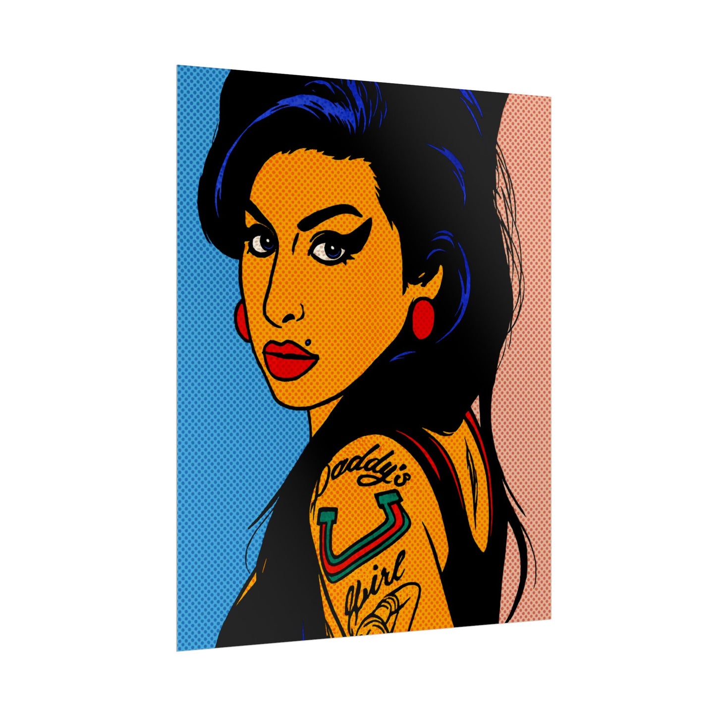 Amy Winehouse Pop Art Poster