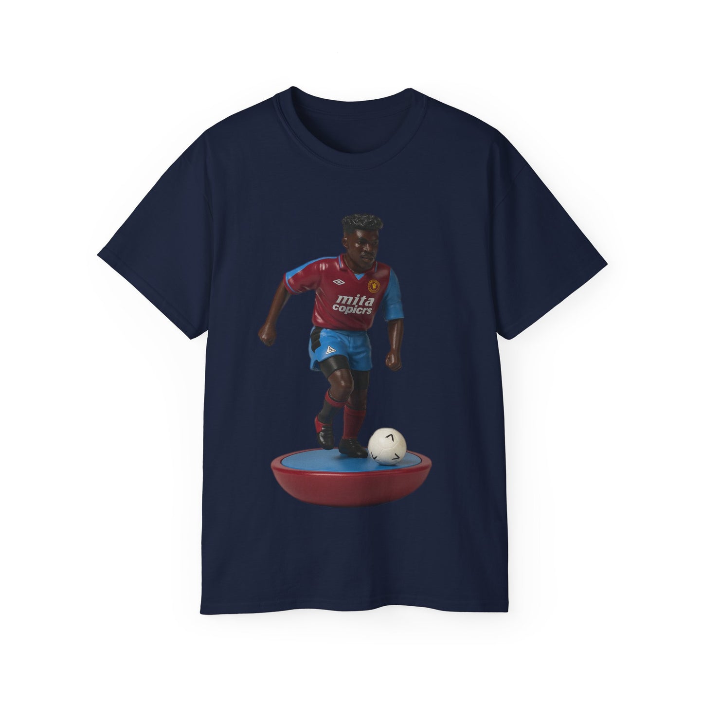 Tony Daley Subbuteo T-Shirt - Aston Villa