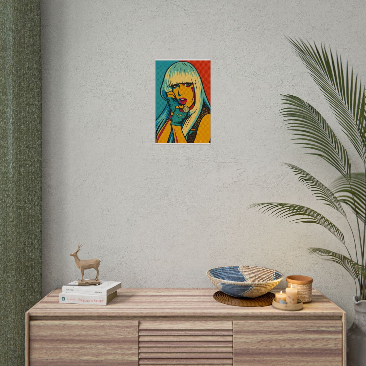 Lady G a g a Pop Art Poster