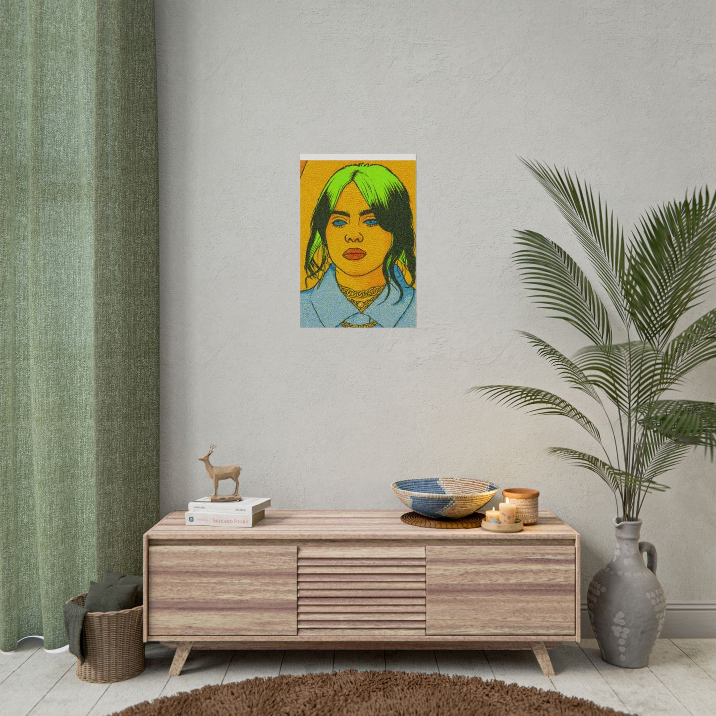 Billie Pop Art Poster