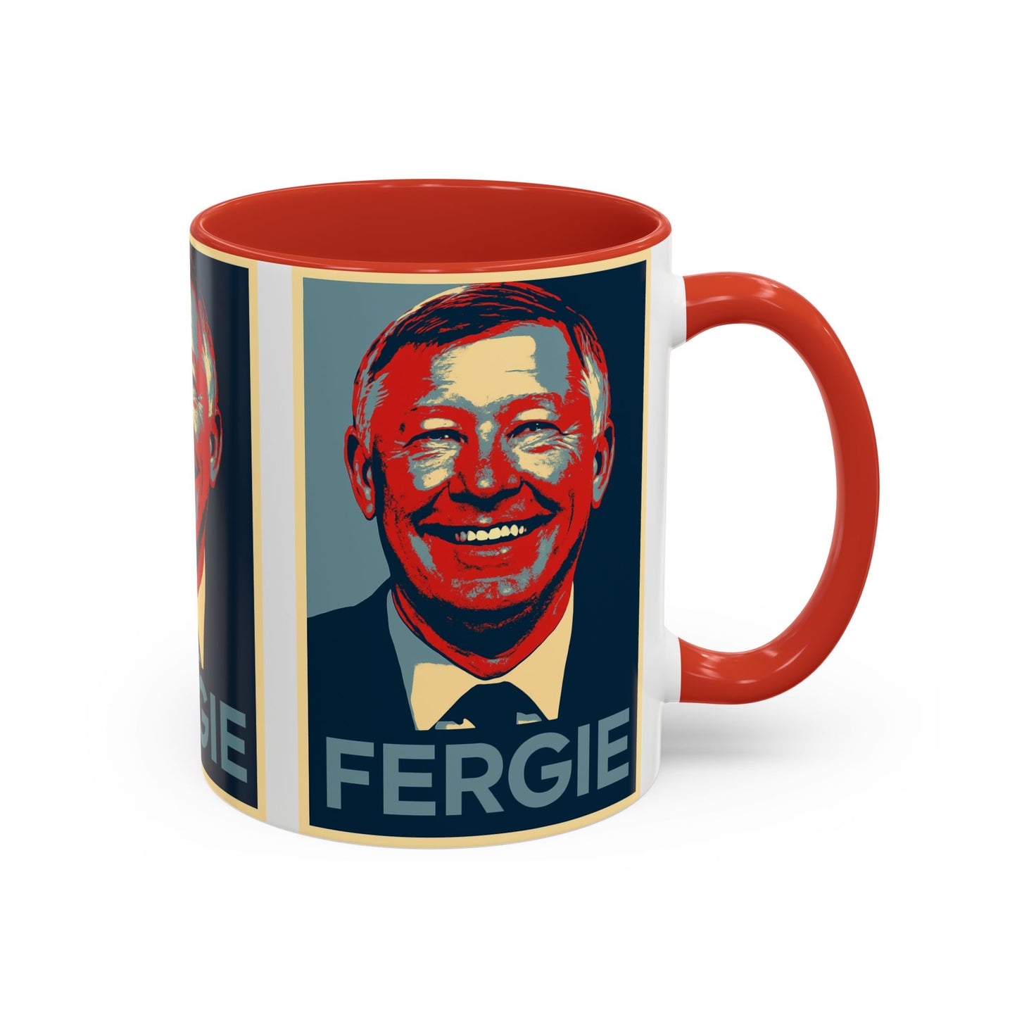 Alex Ferguson Hope Poster Mug - Manchester United