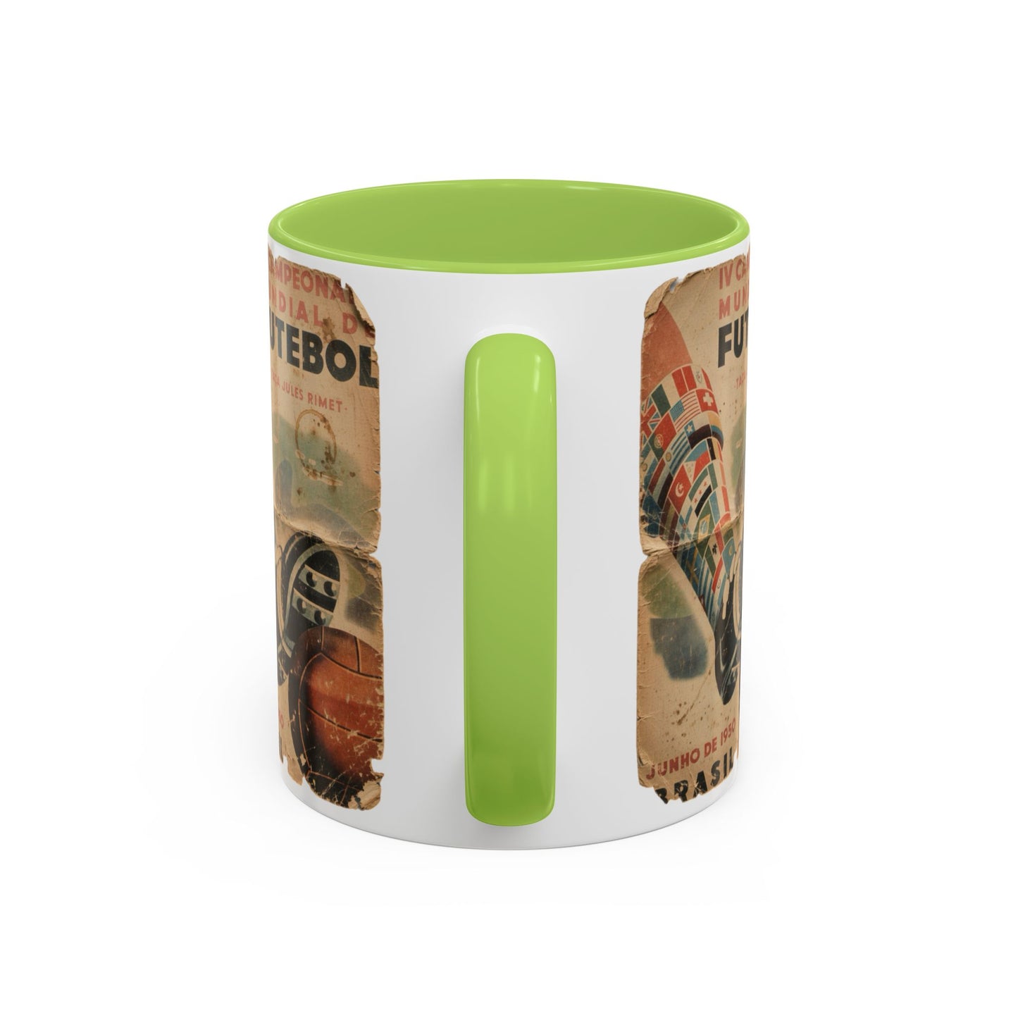 Brazil 1950 World Cup Poster Coffee Mug (11, 15oz)