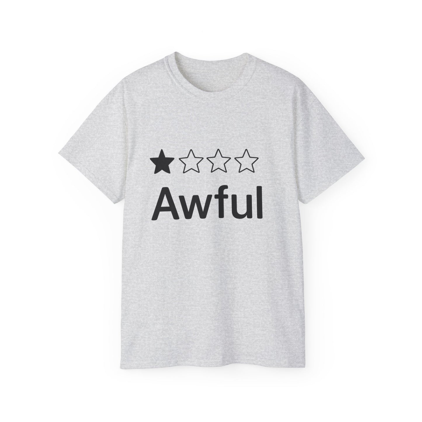 Awful Rating 1 Star Review T-Shirt