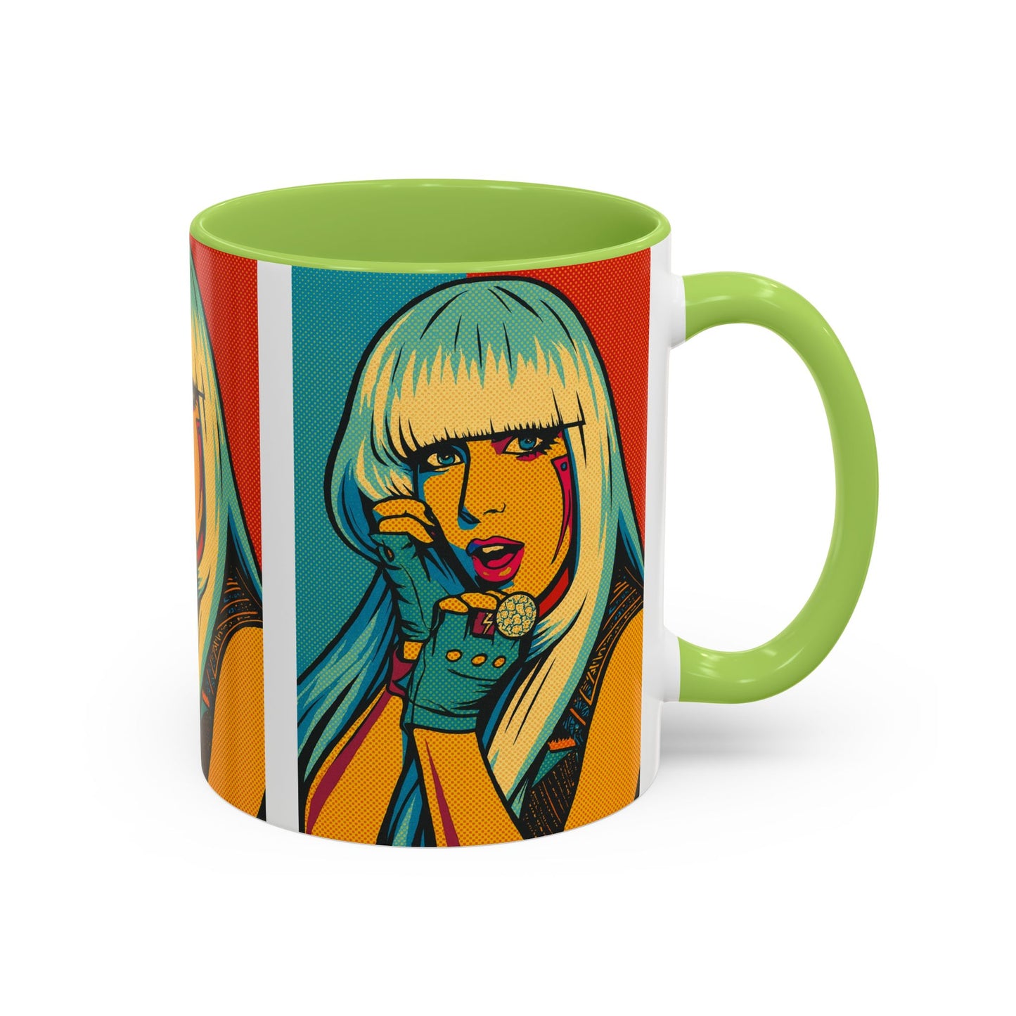 Lady G a g a Pop Art Mug