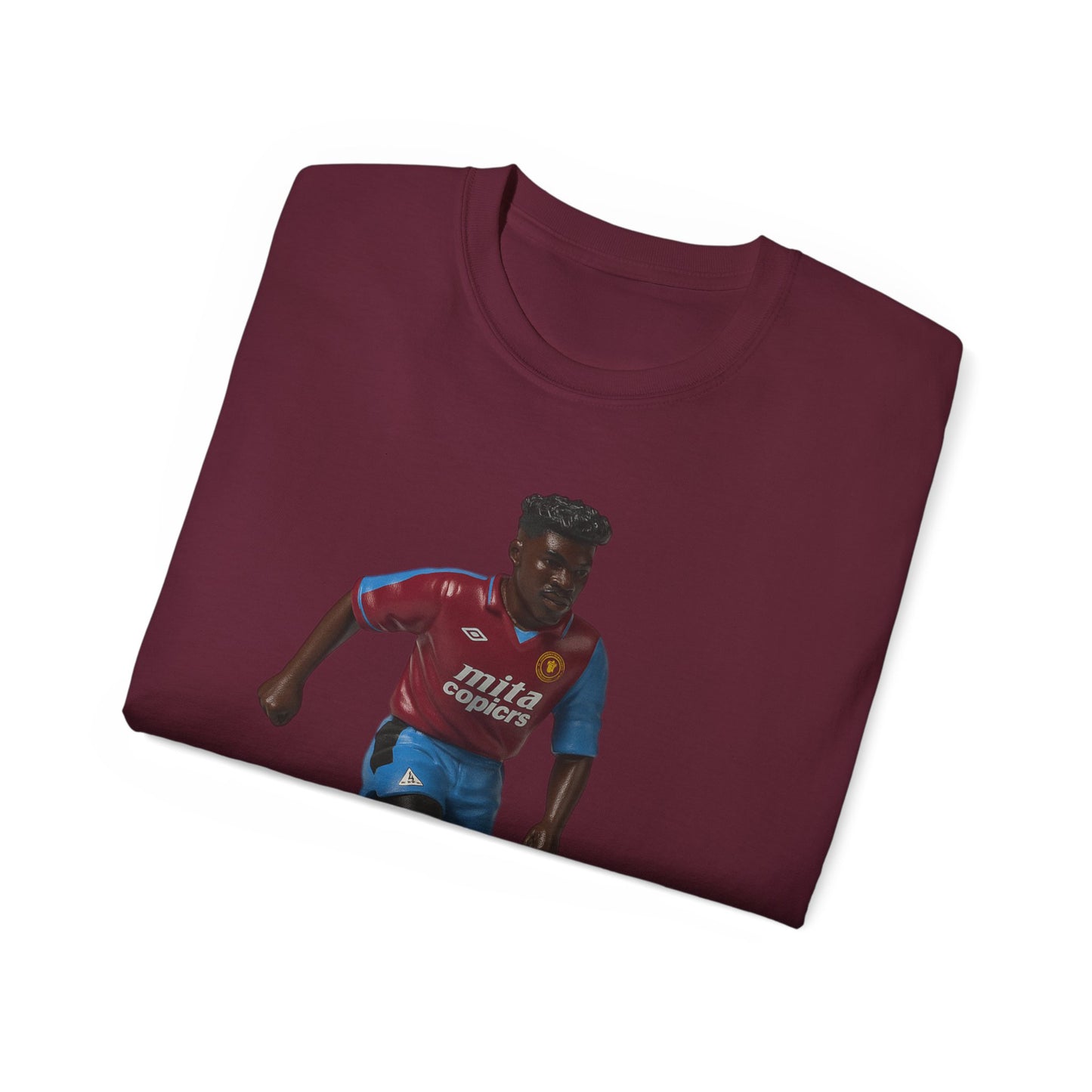 Tony Daley Subbuteo T-Shirt - Aston Villa