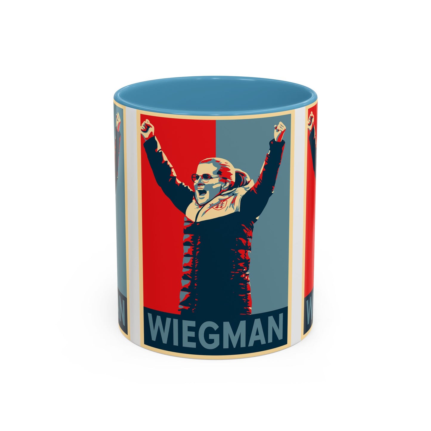 Sarina Wiegman Arms Up Mug - England