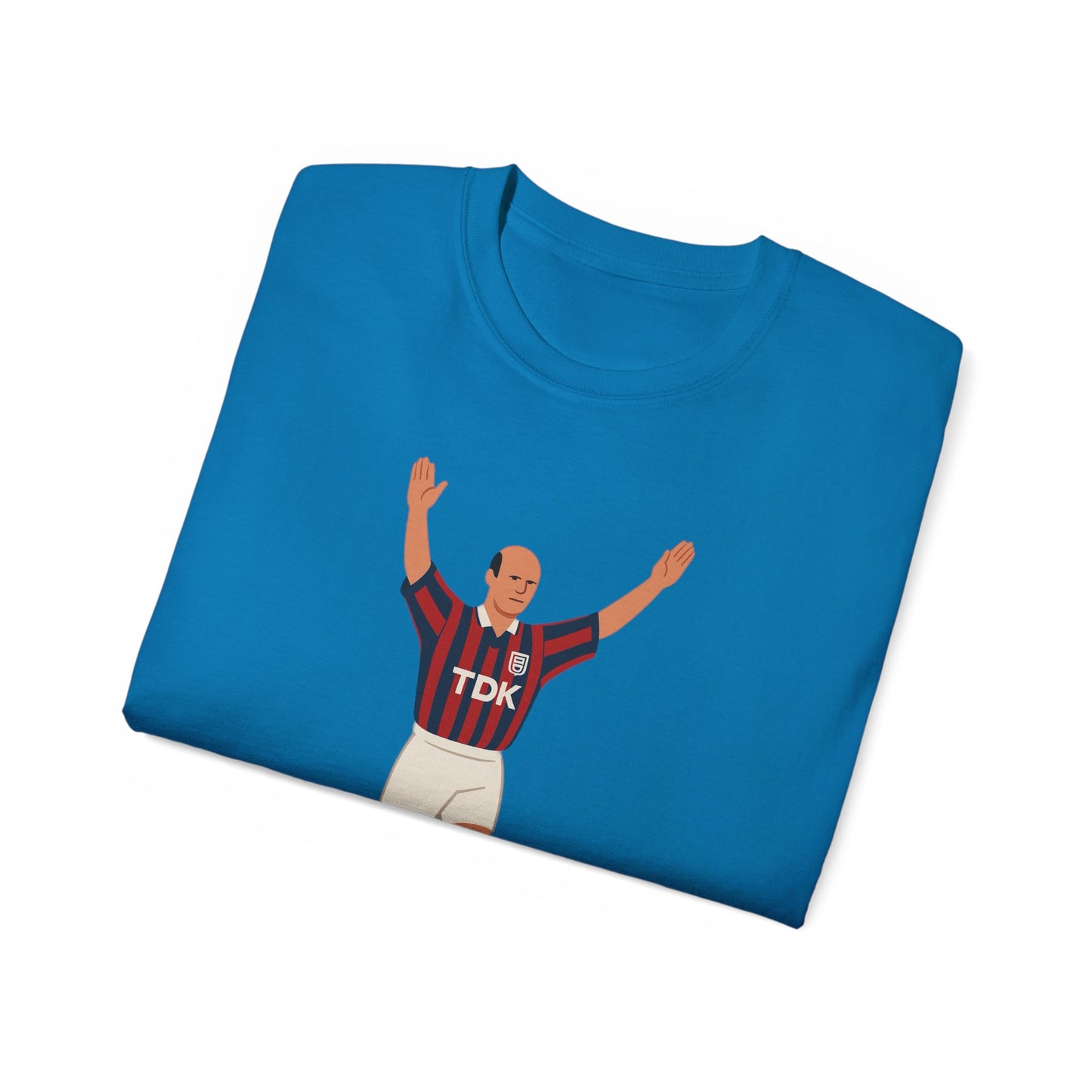 Attilio Lombardo Cartoon Subbuteo T-Shirt - Crystal Palace
