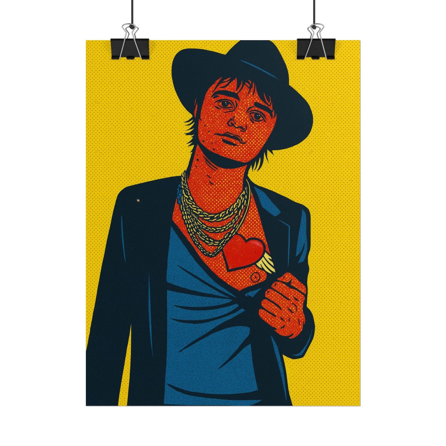 Pete Doherty Pop Art Poster