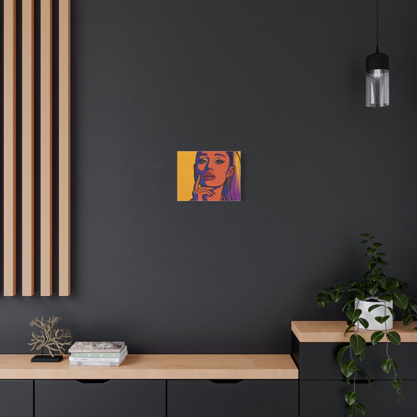 A r i a na Grande Pop Art Canvas