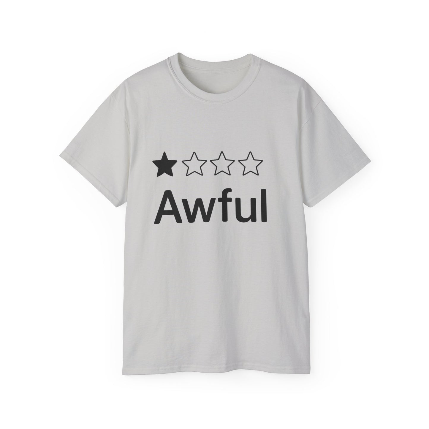 Awful Rating 1 Star Review T-Shirt
