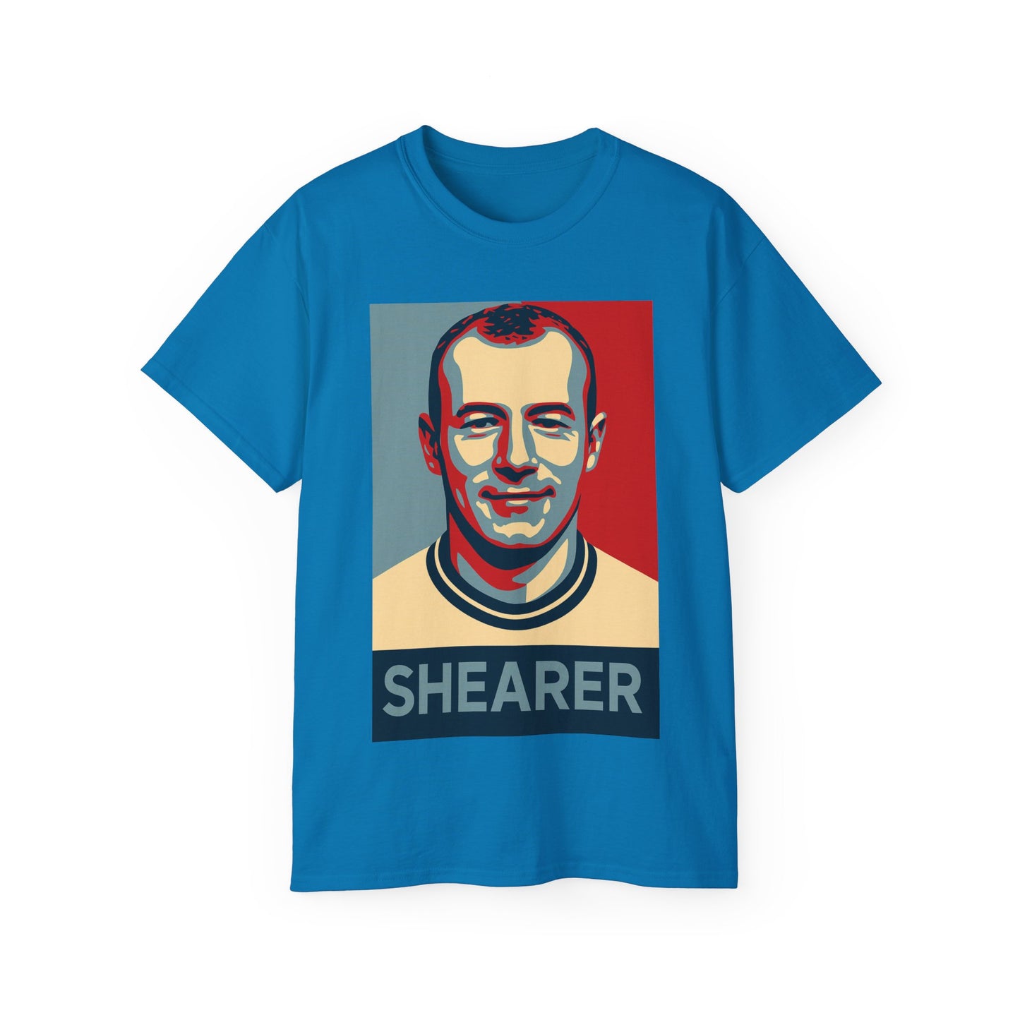 Alan Shearer Hope Poster T-Shirt - England Newcastle United