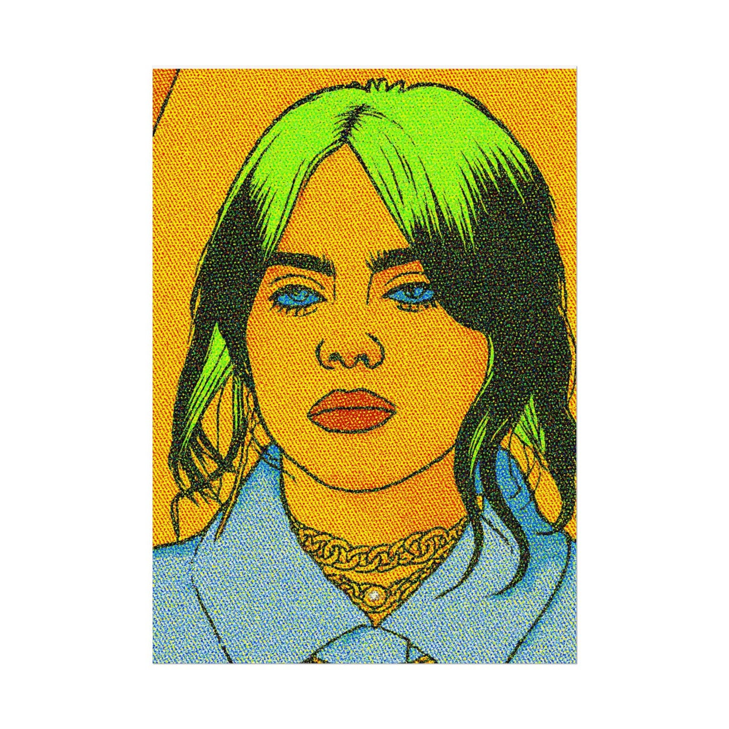 Billie Pop Art Poster