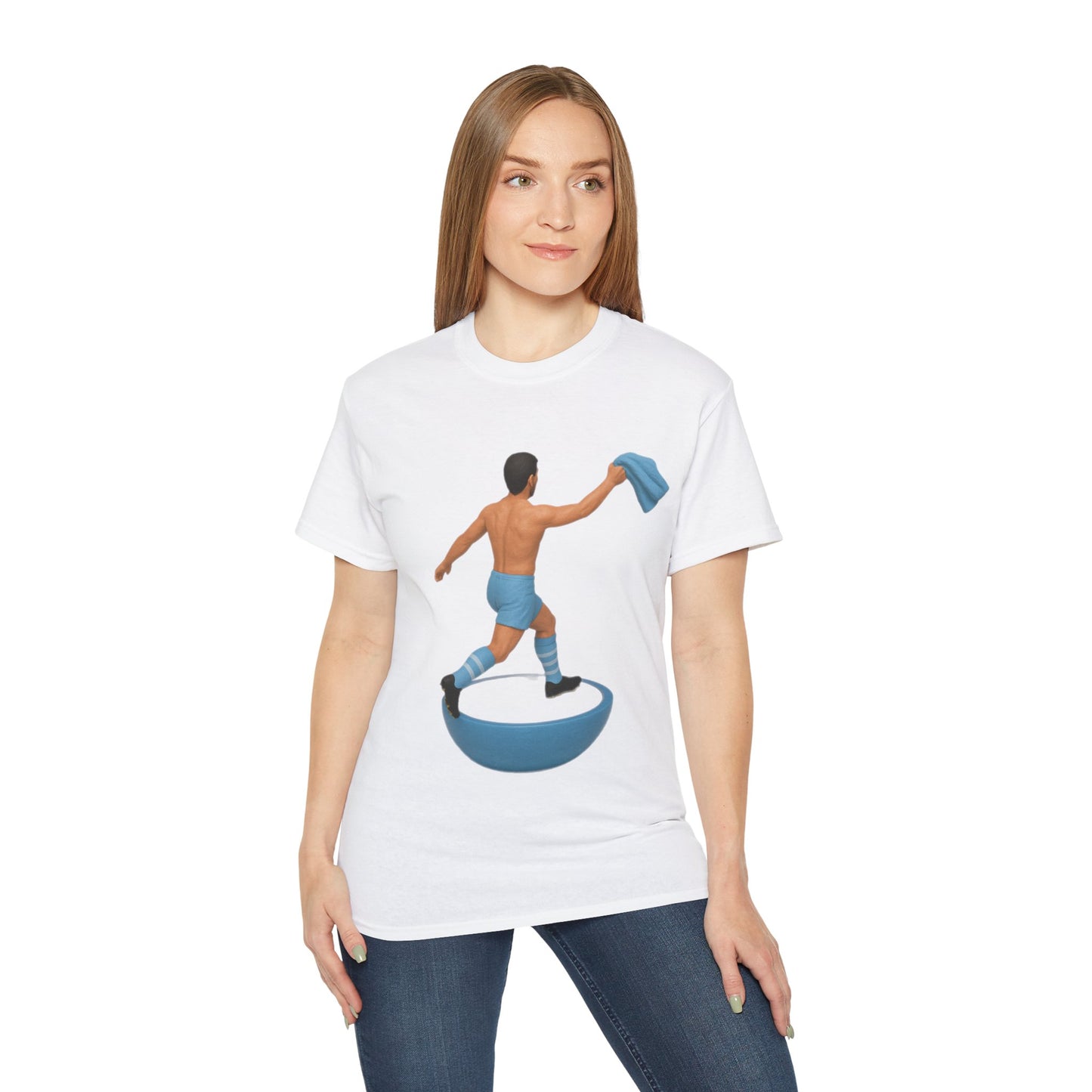 Sergio Aguero Subbuteo T-Shirt - Manchester City
