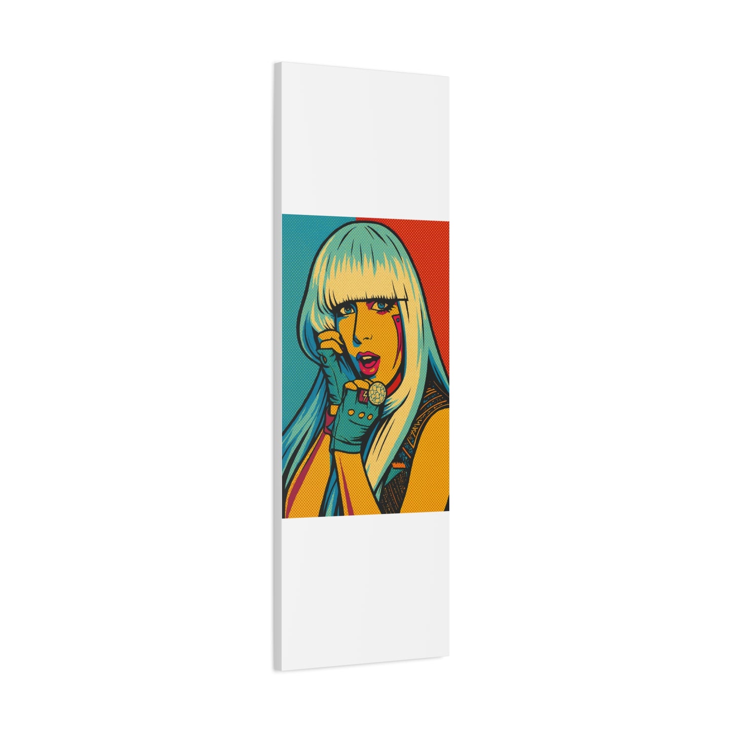 Lady G a g a Pop Art Canvas