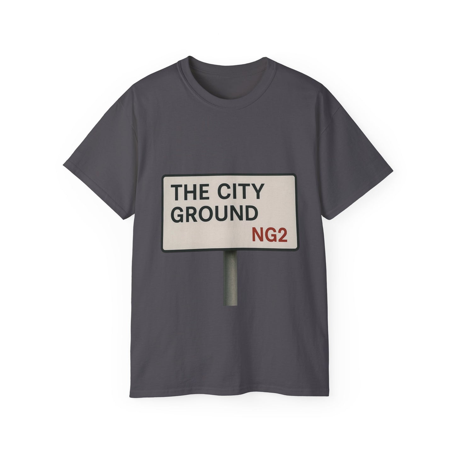 The City Ground Nottingham Forest Road Sign T-Shirt