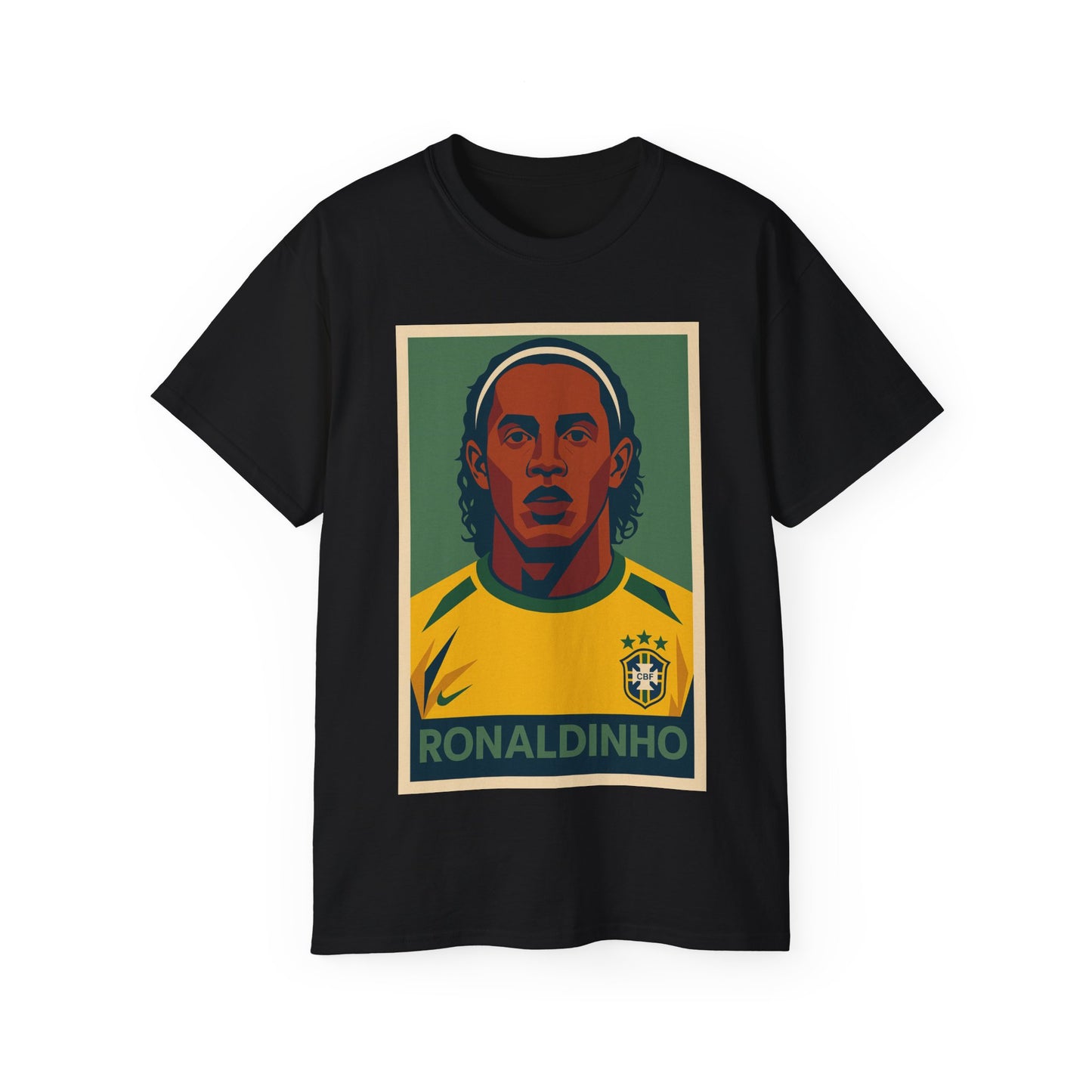 Ronaldinho Poster T-Shirt - Brazil
