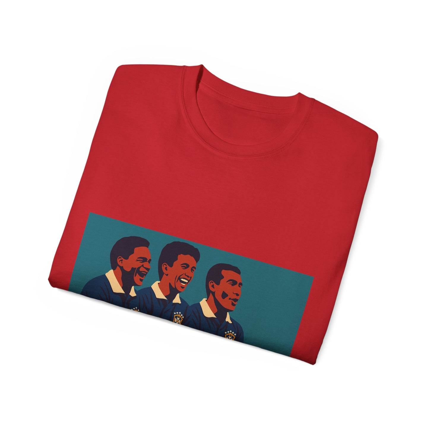 Rocking The Baby T-Shirt Brazil Players Bebeto Romario