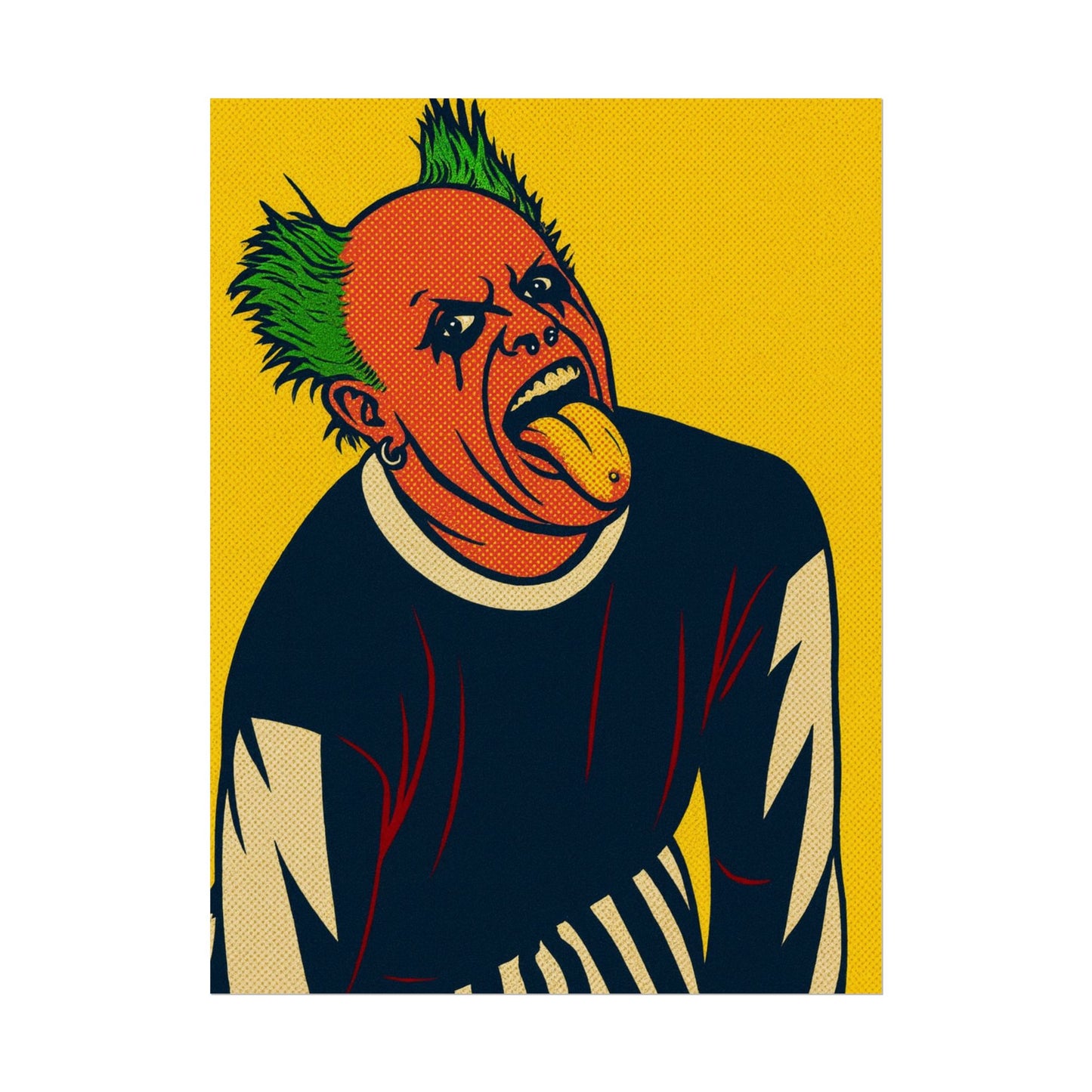 Keith Flint Prodigy Pop Art Poster