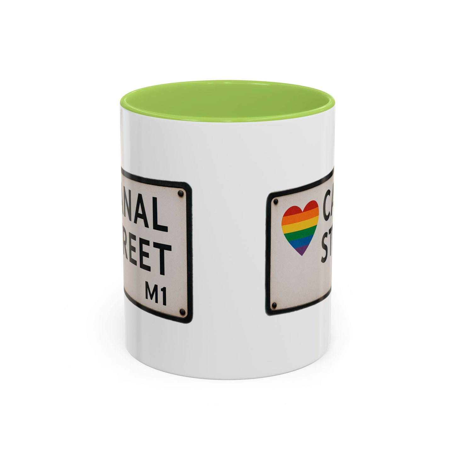 Canal Street Road Sign Mug
