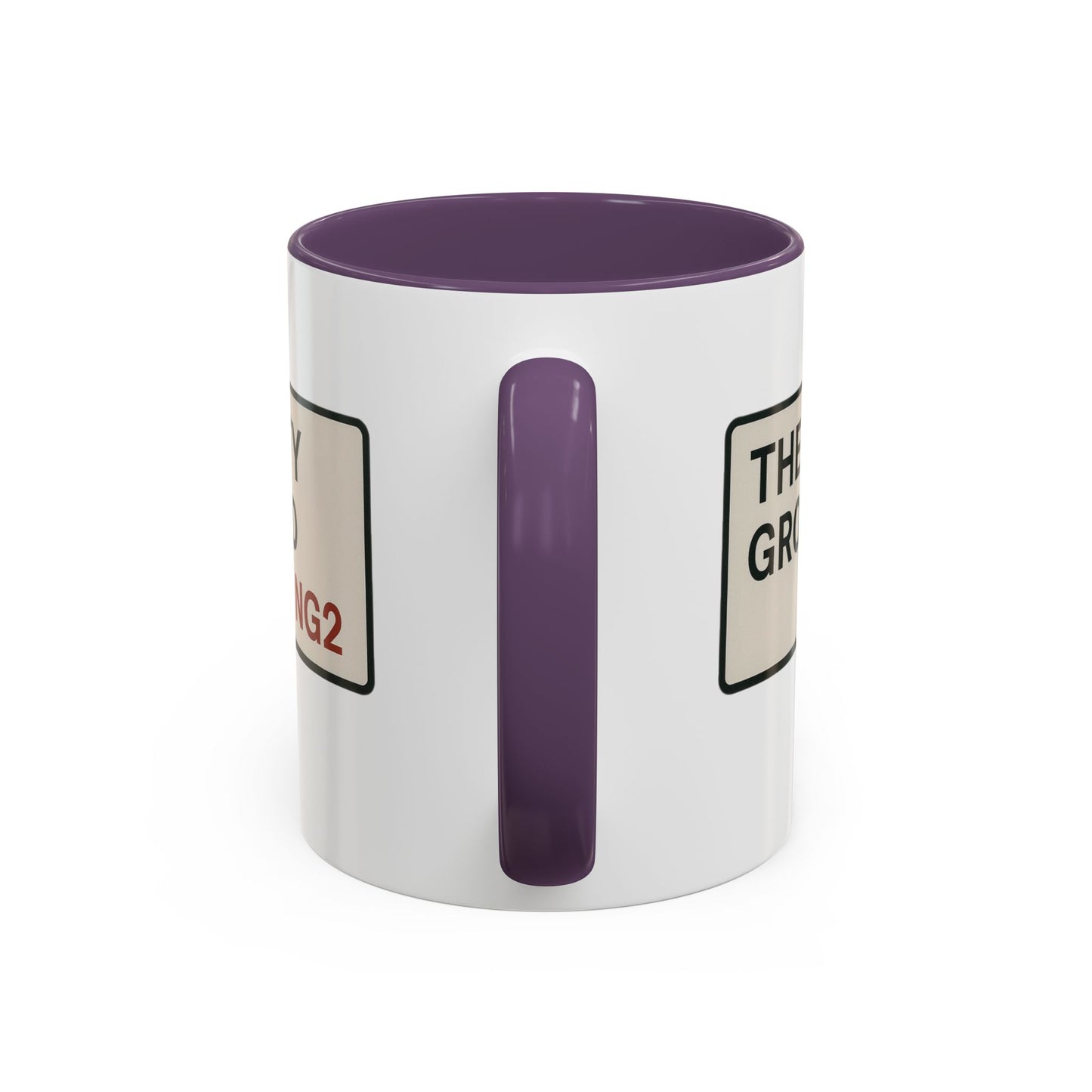 The City Ground Nottingham Forest Road Sign Mug