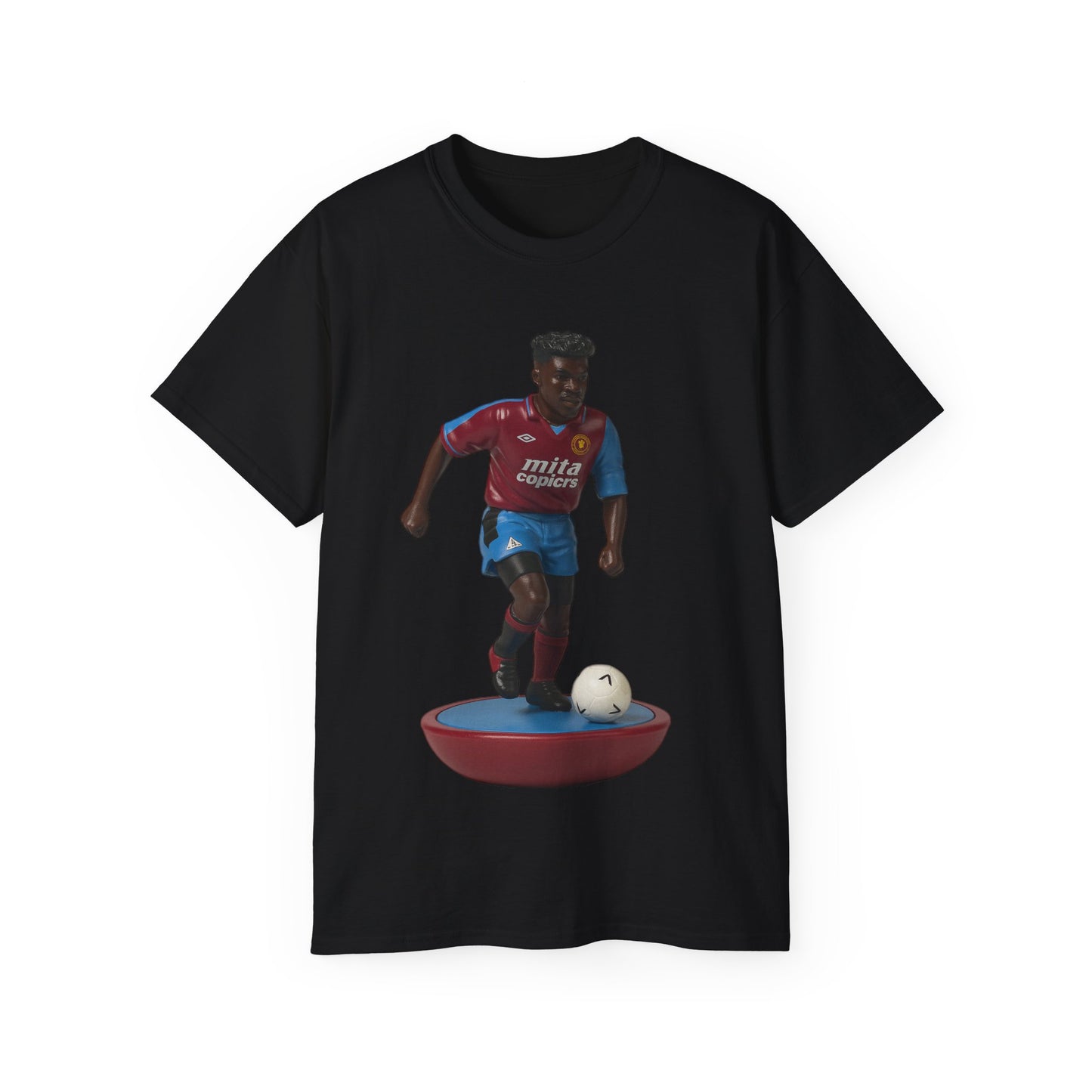 Tony Daley Subbuteo T-Shirt - Aston Villa