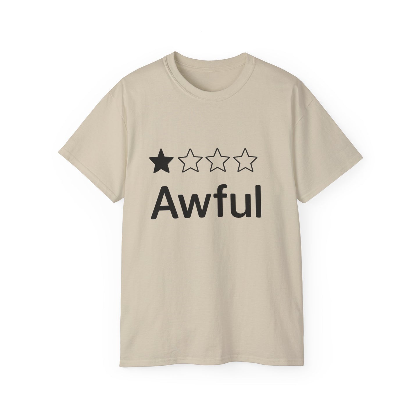 Awful Rating 1 Star Review T-Shirt