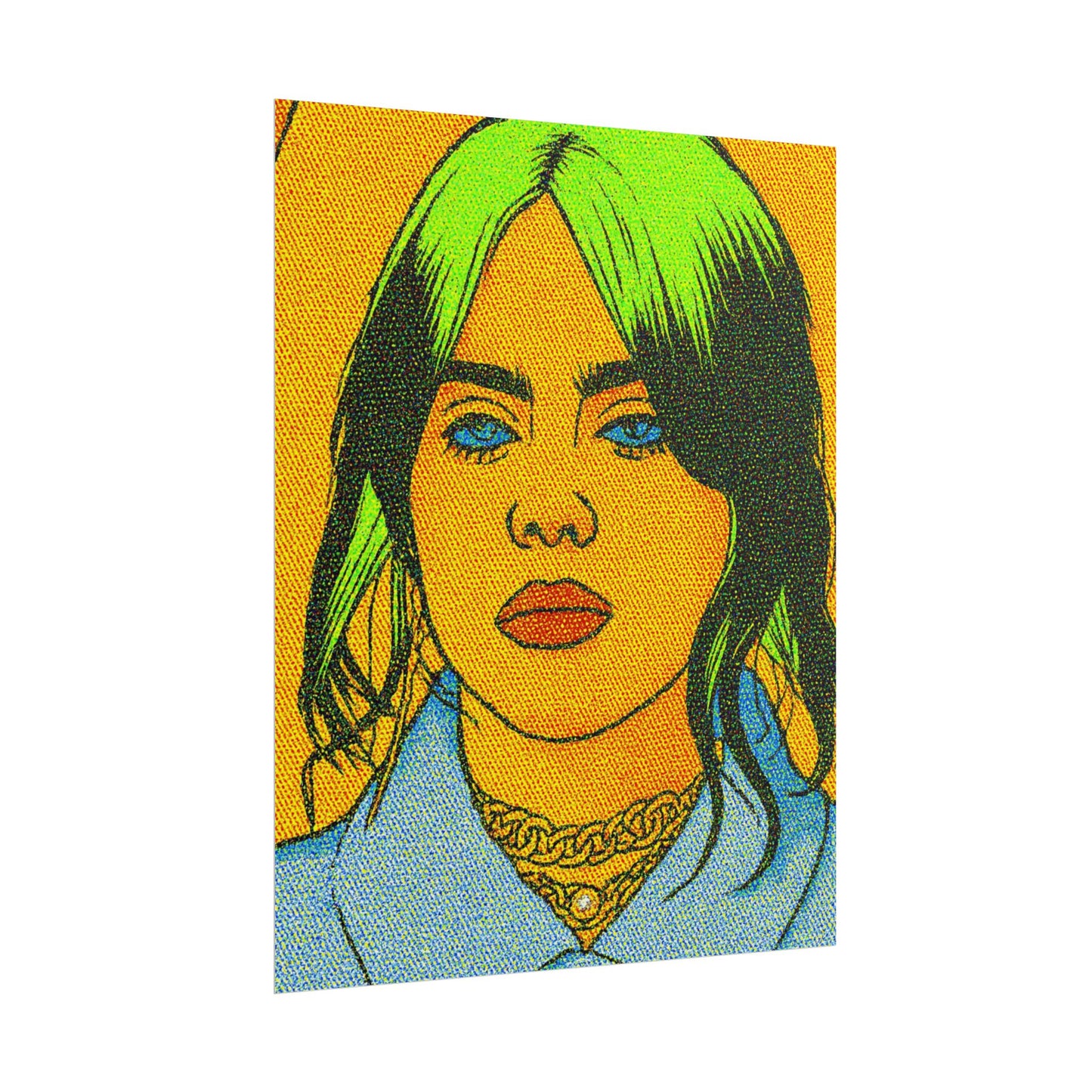 Billie Pop Art Poster